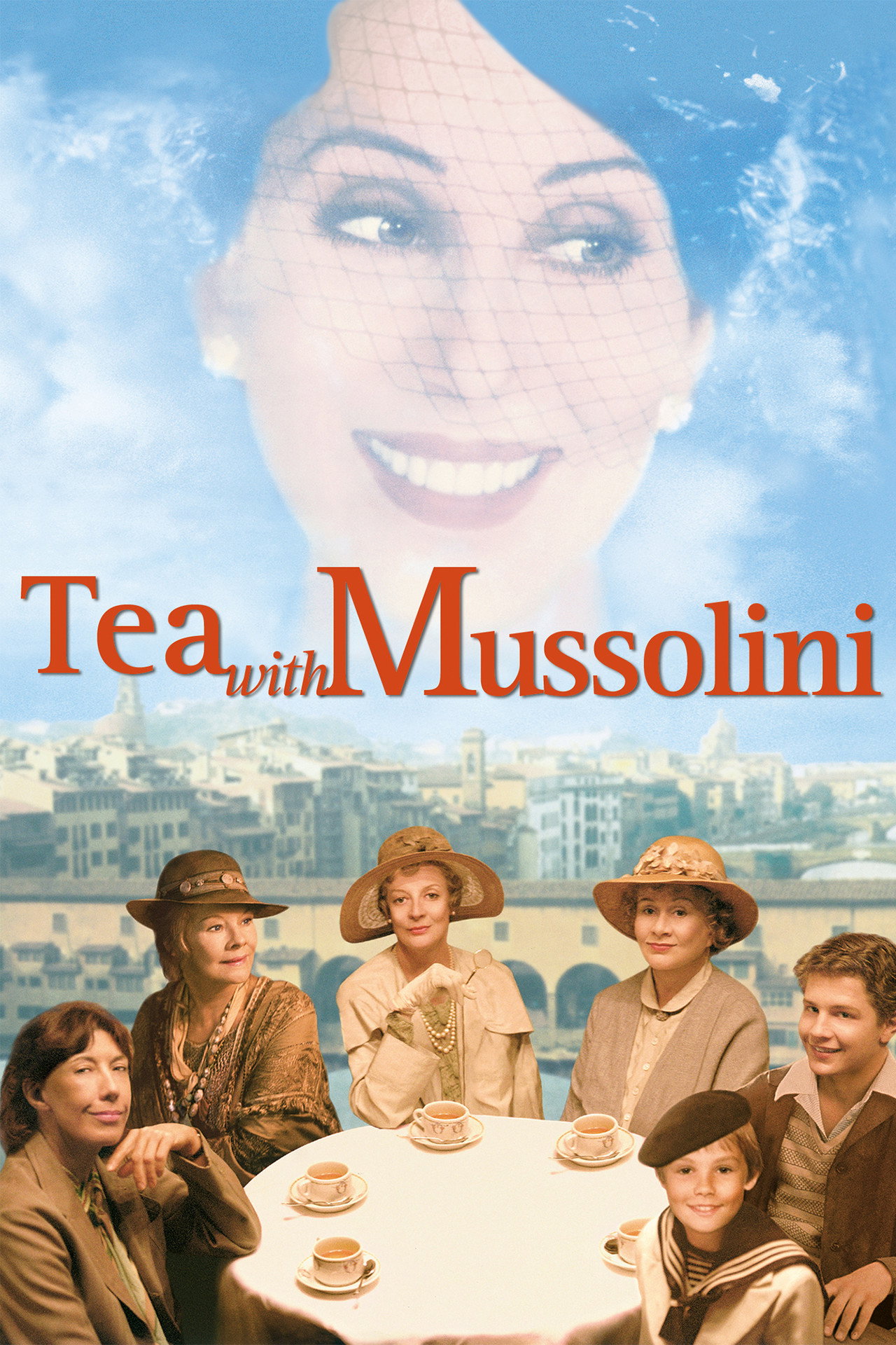 Pôster de Tea with Mussolini