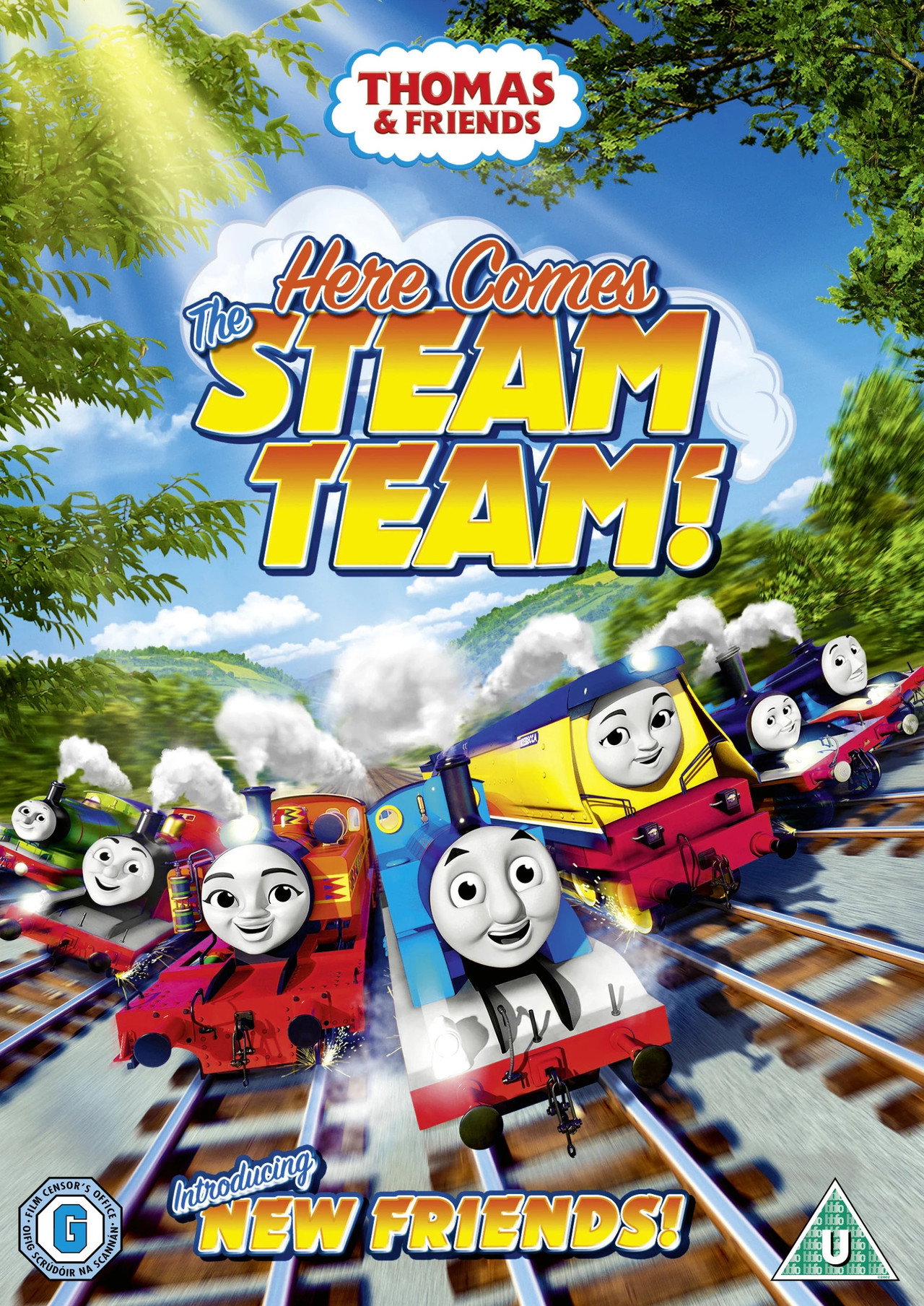 Pôster de Thomas & Friends: Here Comes the Steam Team!