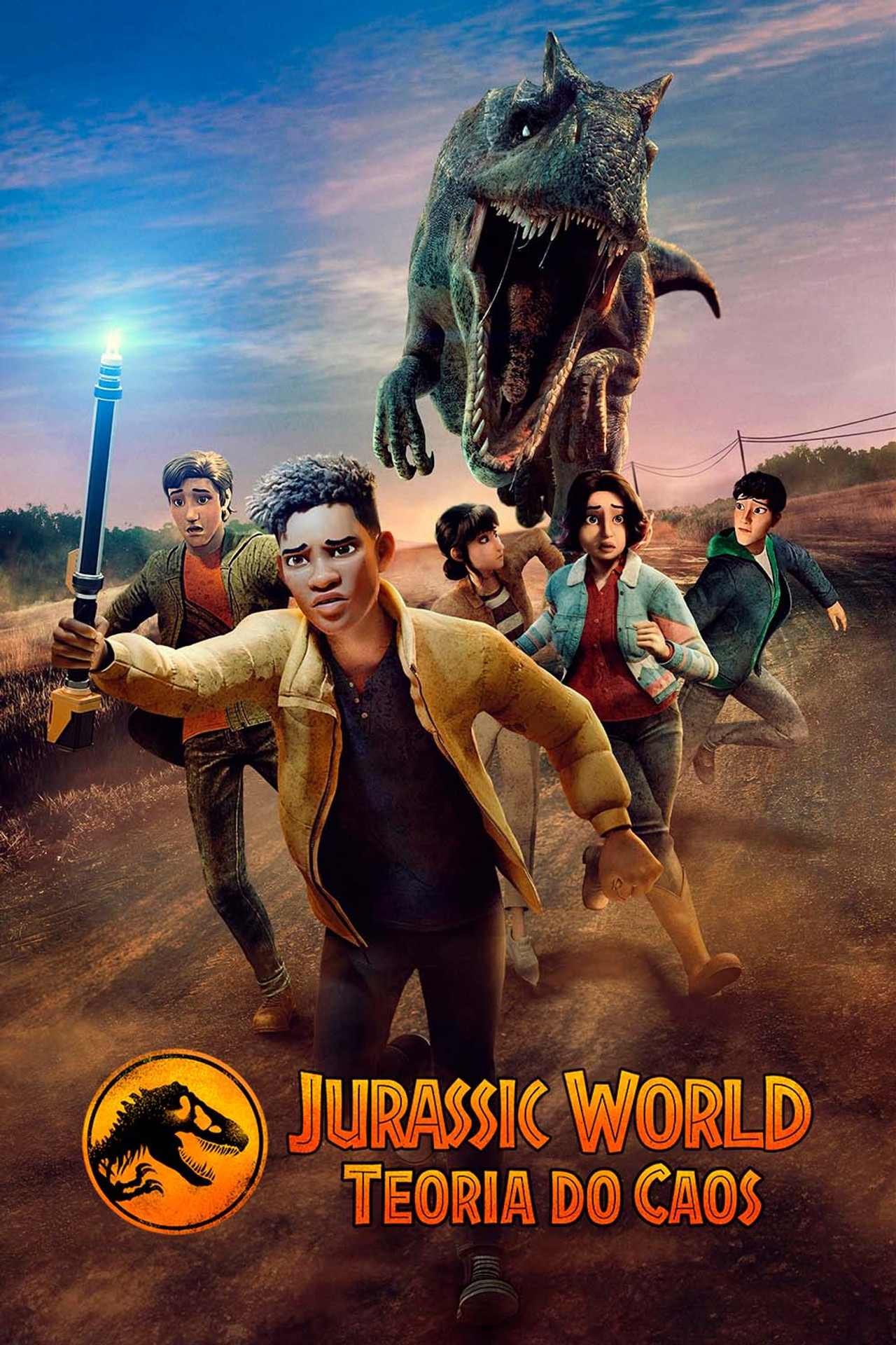 Pôster de Jurassic World: Teoria do Caos
