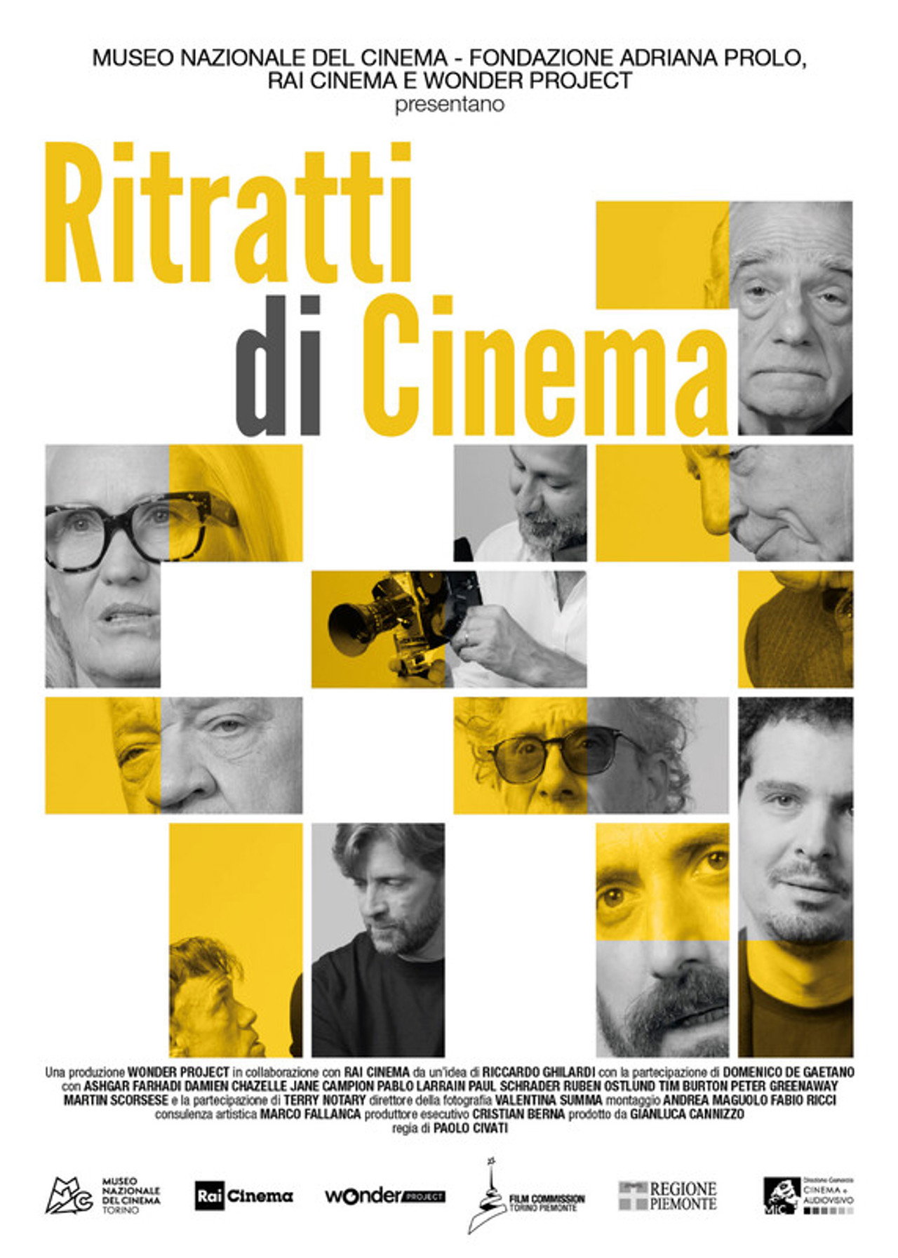 Pôster de Ritratti di cinema