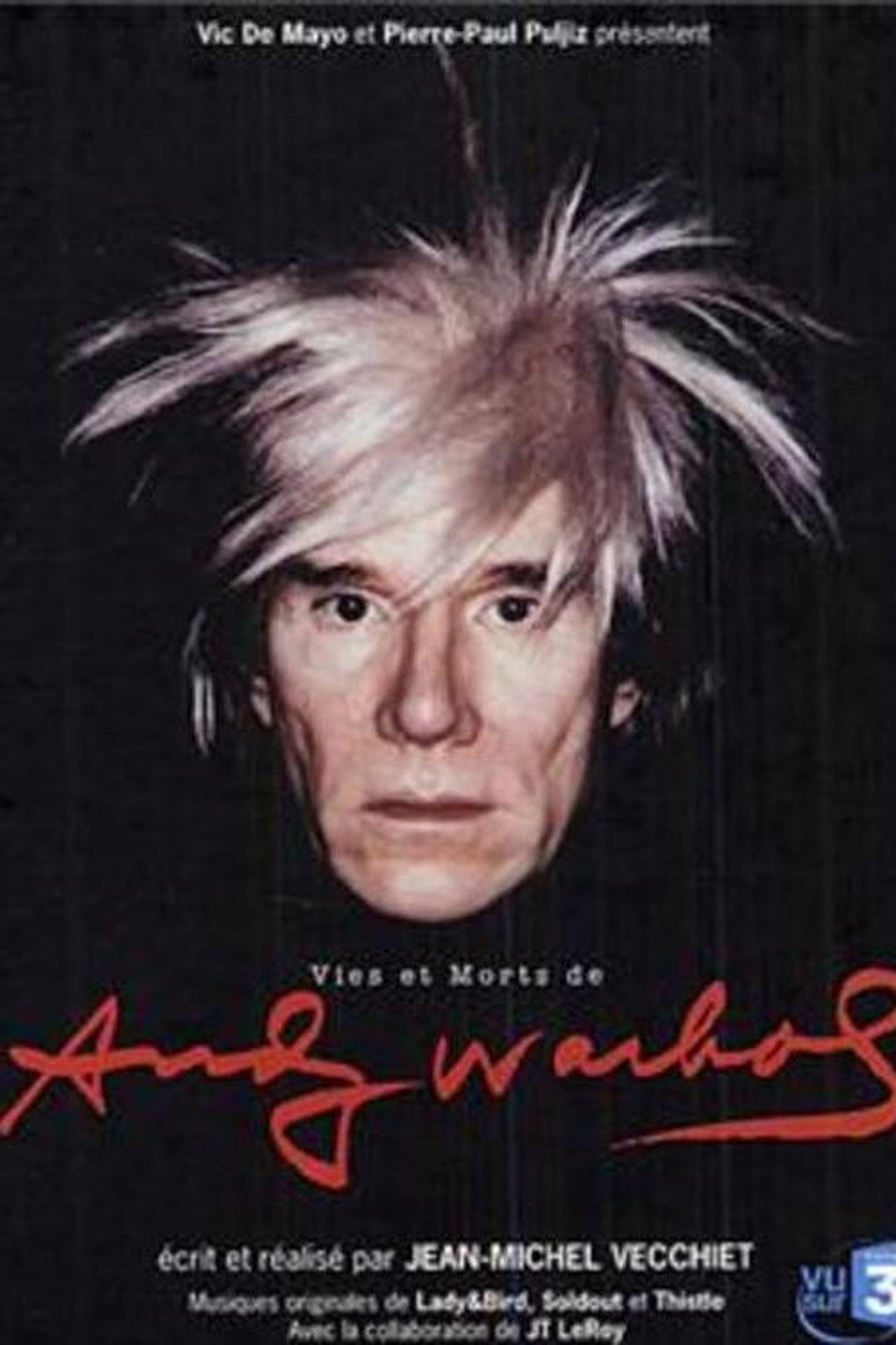 Pôster de Vies et morts d'Andy Warhol