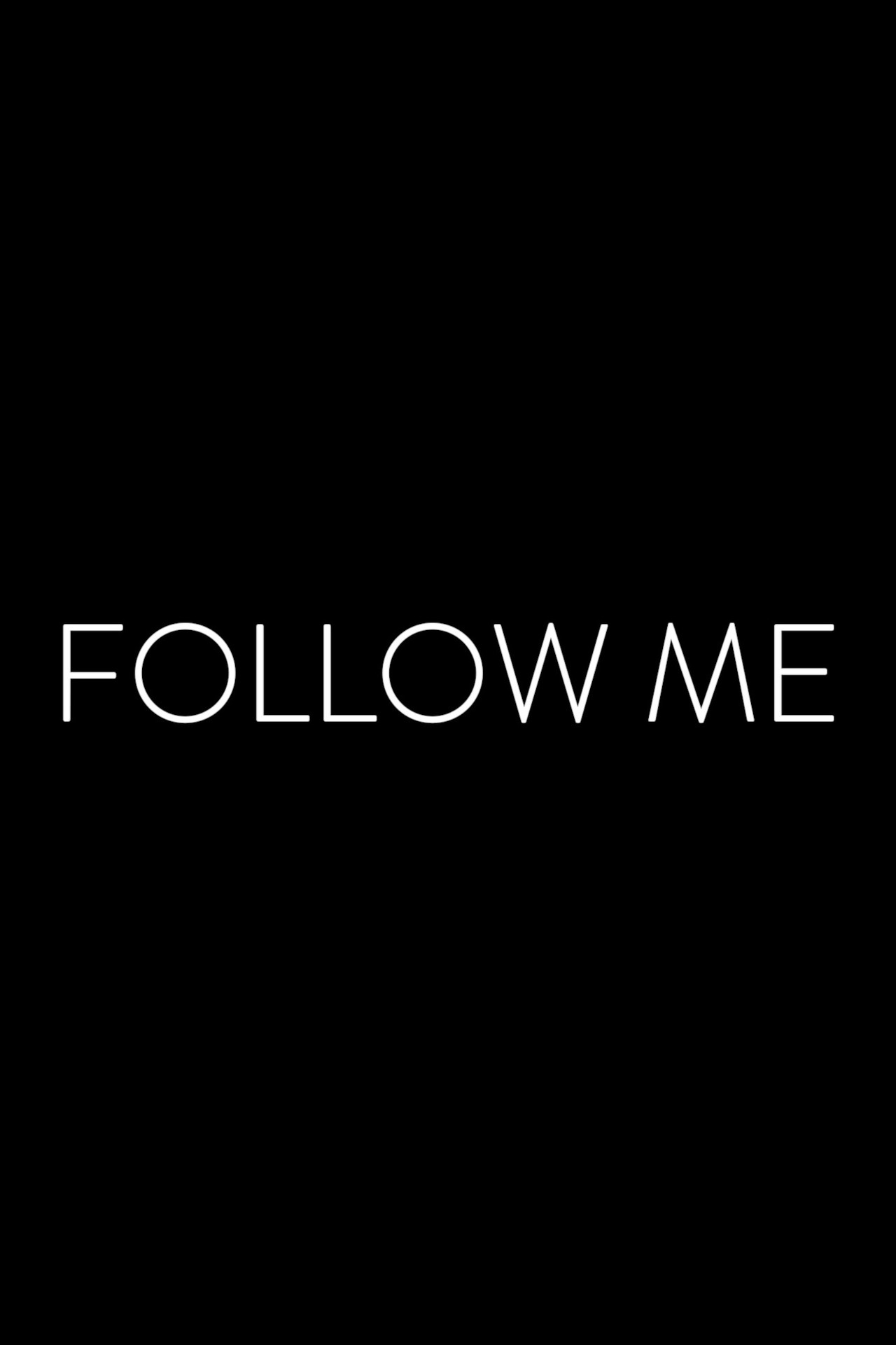 Pôster de Follow Me