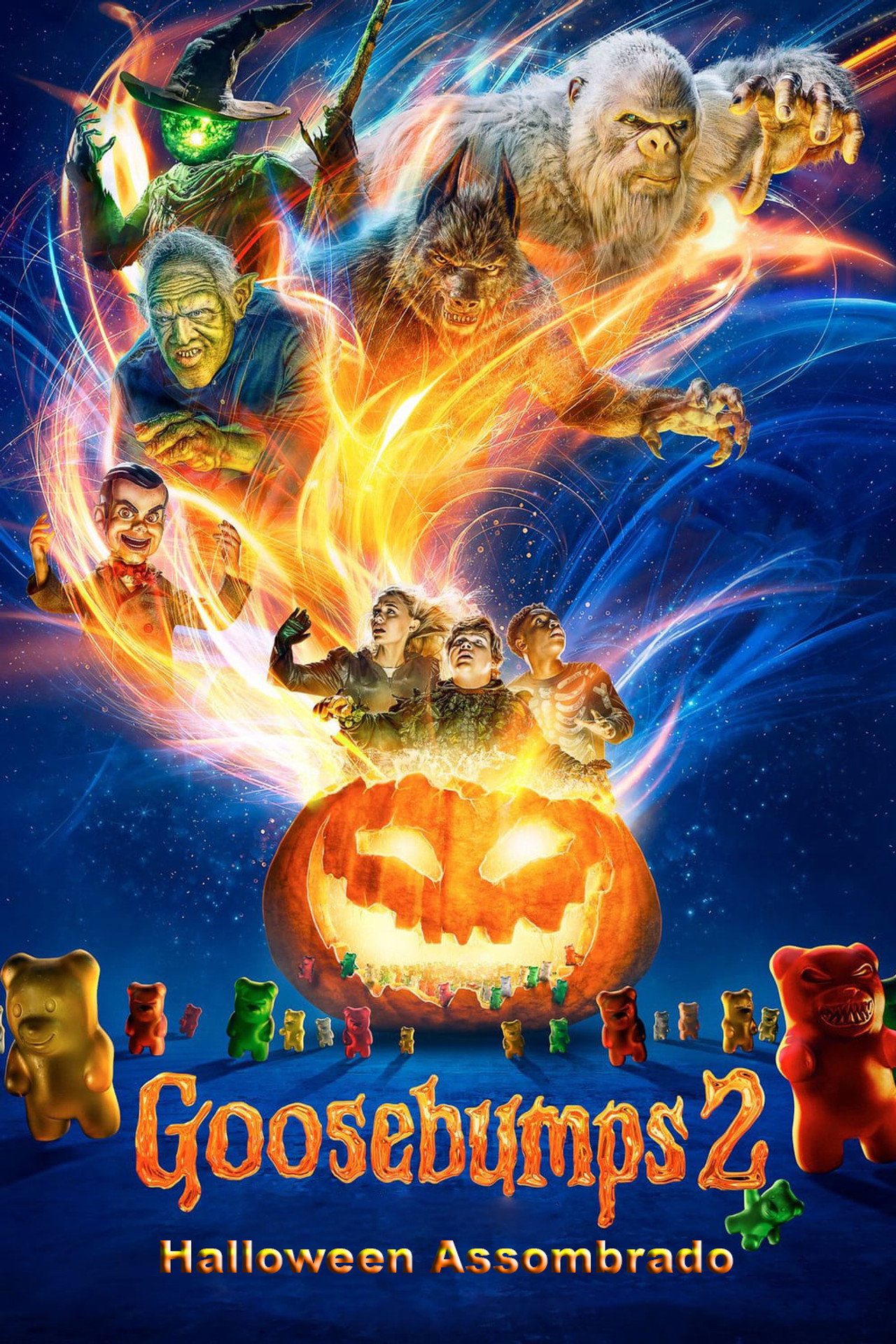 Pôster de Goosebumps 2: Halloween Assombrado
