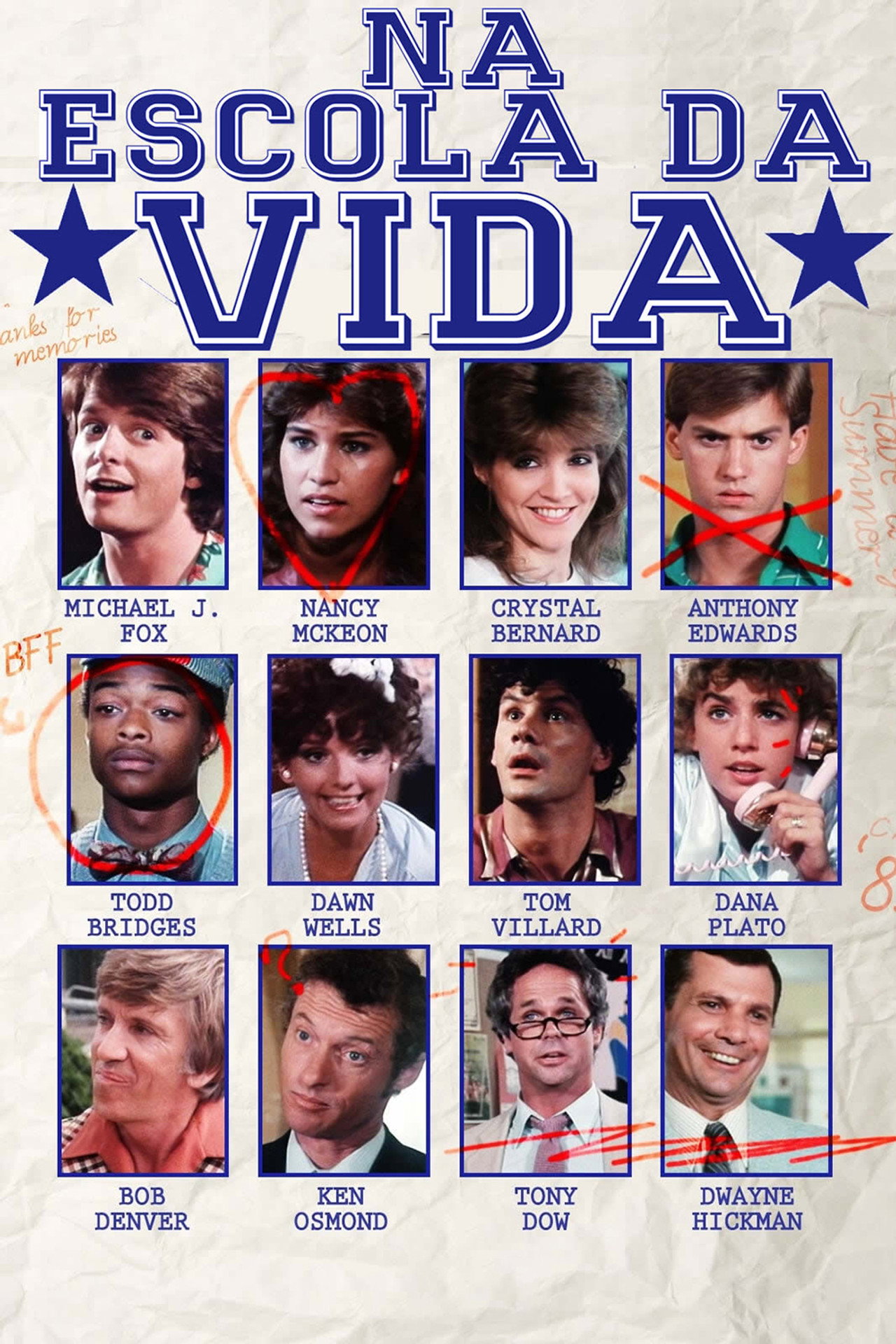 Pôster de Na Escola da Vida