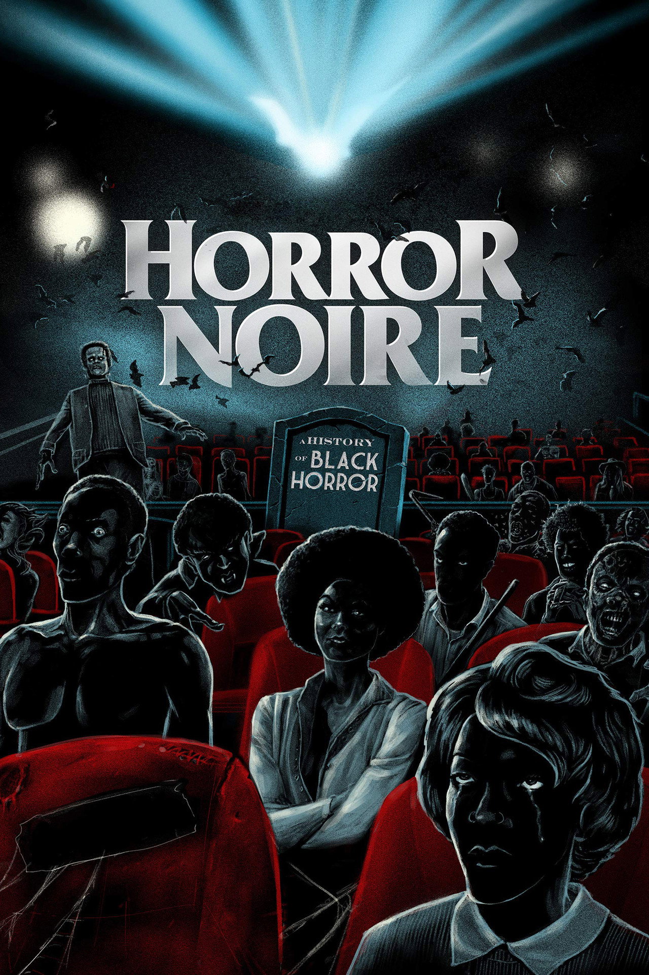 Pôster de Horror Noire: Uma História do Horror Negro