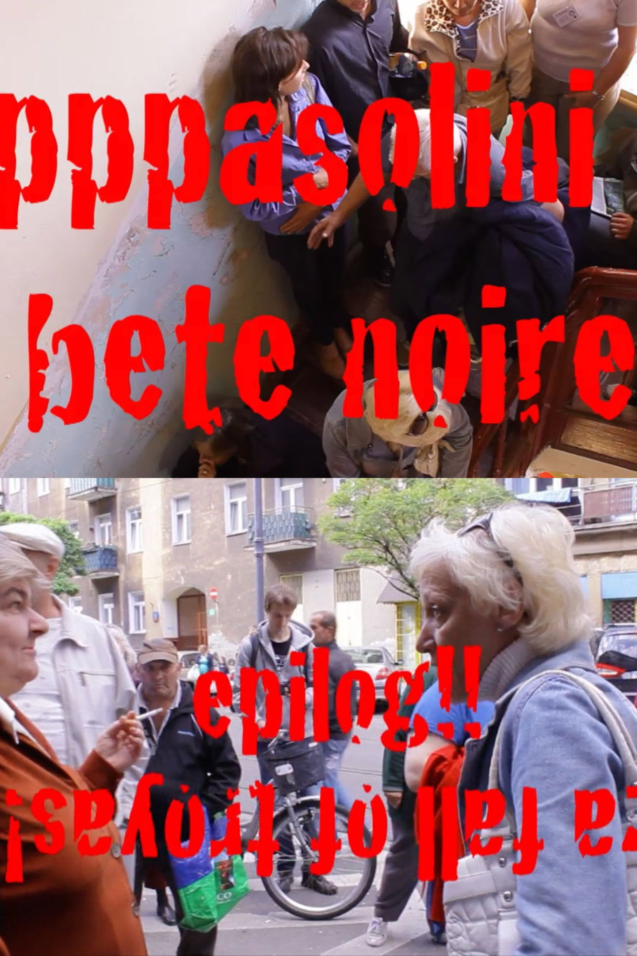 Pôster de PPPasolini Epilog