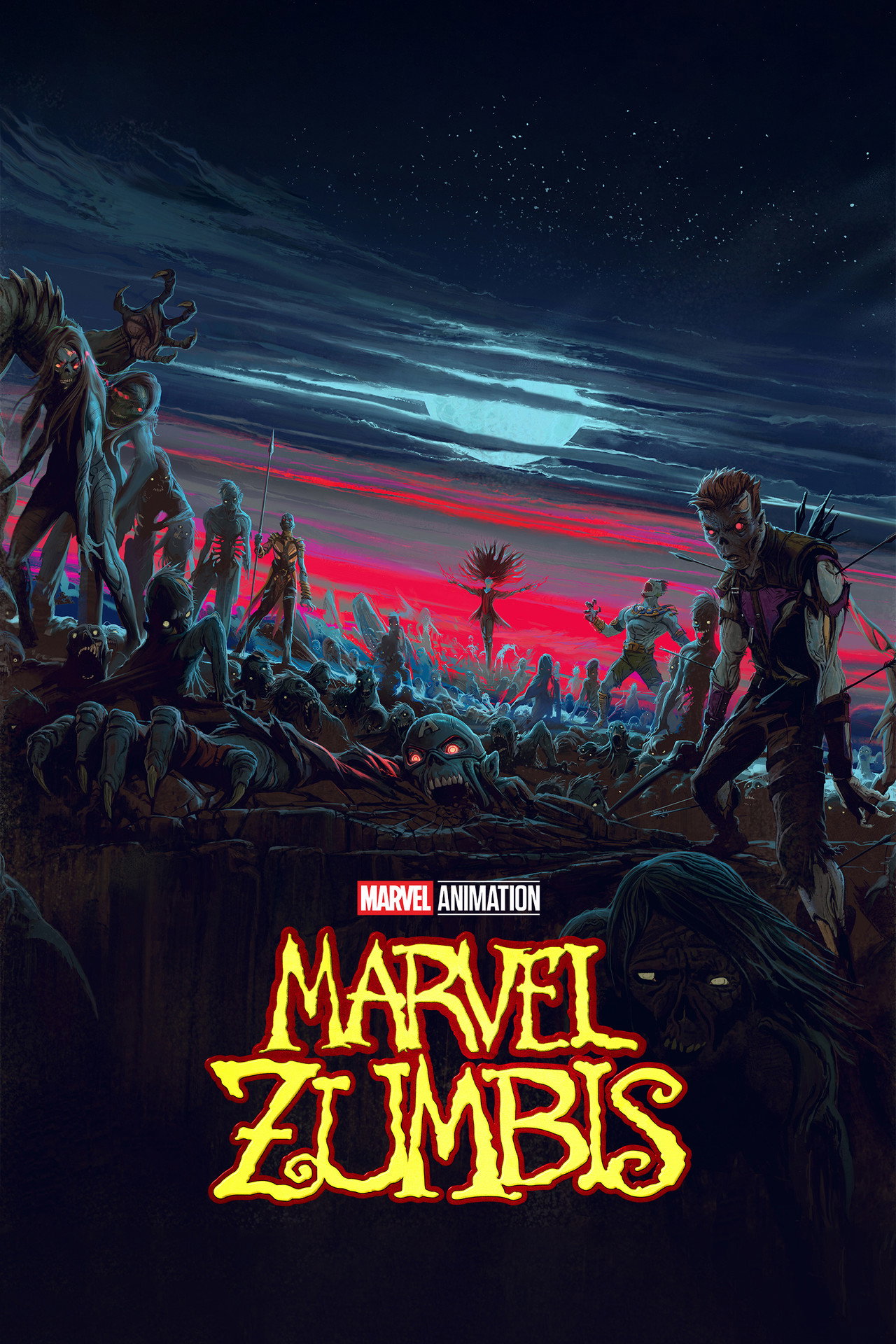 Pôster de Marvel Zumbis