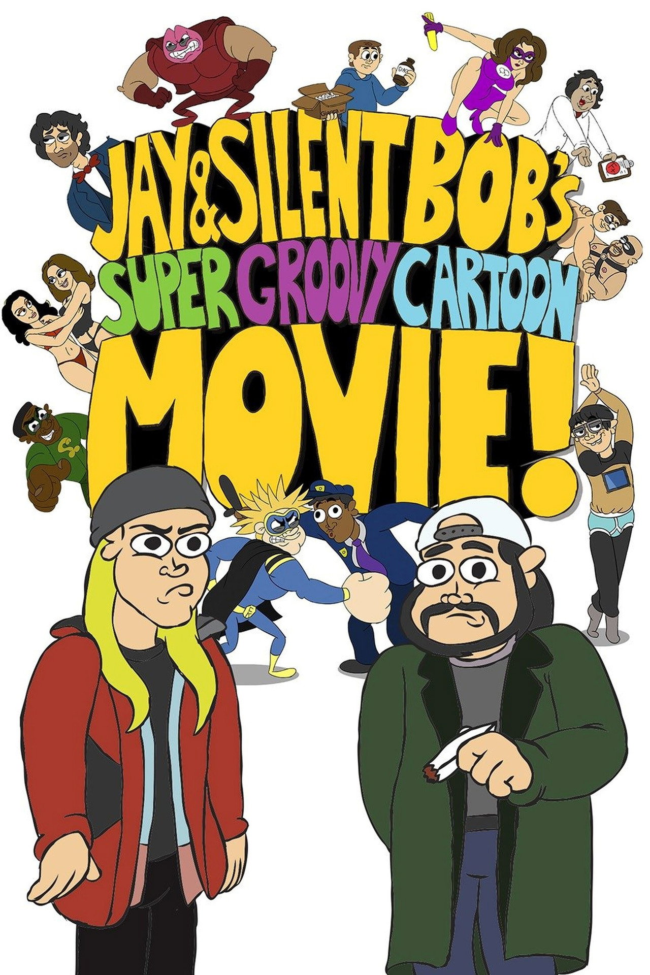 Pôster de Jay and Silent Bob's Super Groovy Cartoon Movie