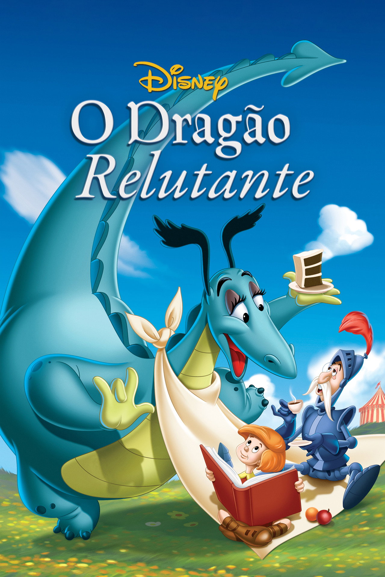 Pôster de O Dragão Relutante