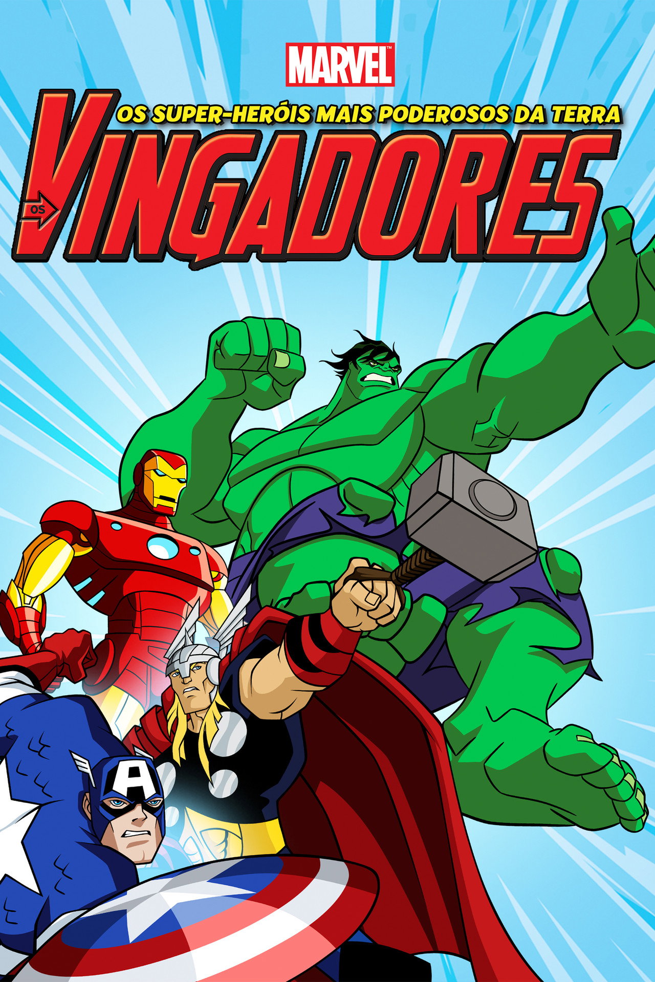 Pôster de Os Vingadores: Os Super-Heróis Mais Poderosos da Terra