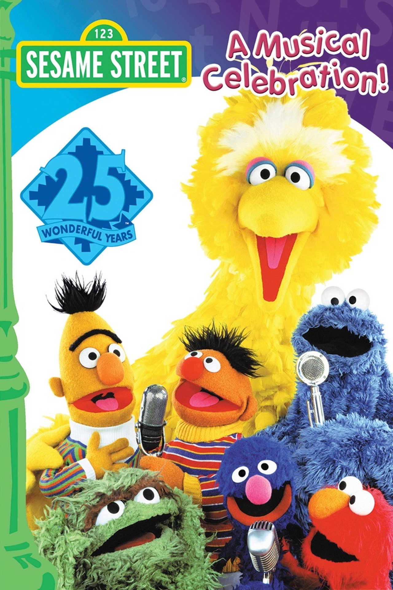 Pôster de Sesame Street's 25th Birthday: A Musical Celebration