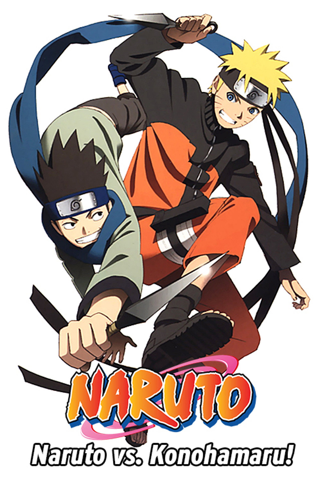 Pôster de O Exame Chūnin das Chamas! Naruto vs Konohamaru!