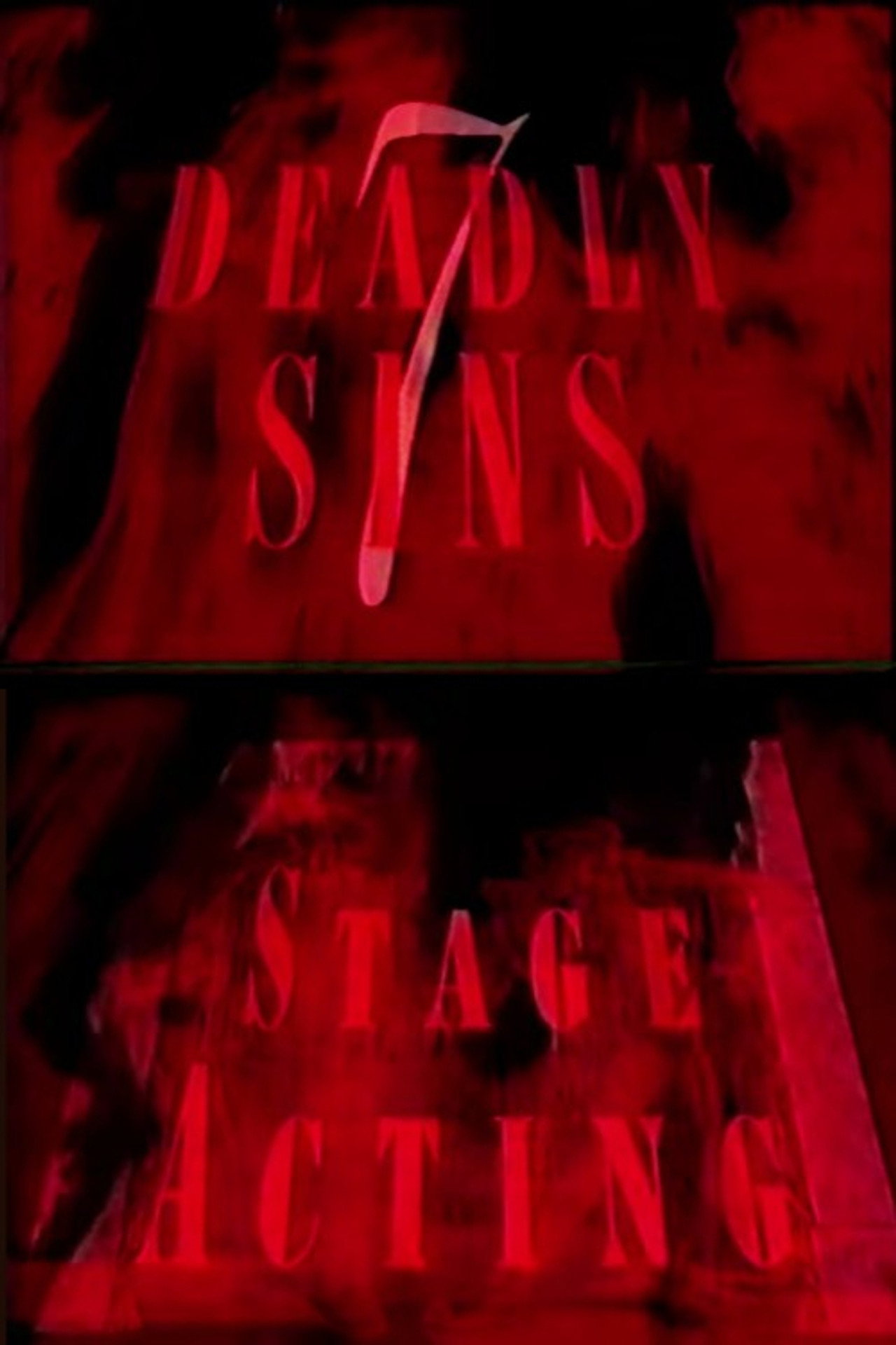 Pôster de 7 Deadly Sins: Stage Acting