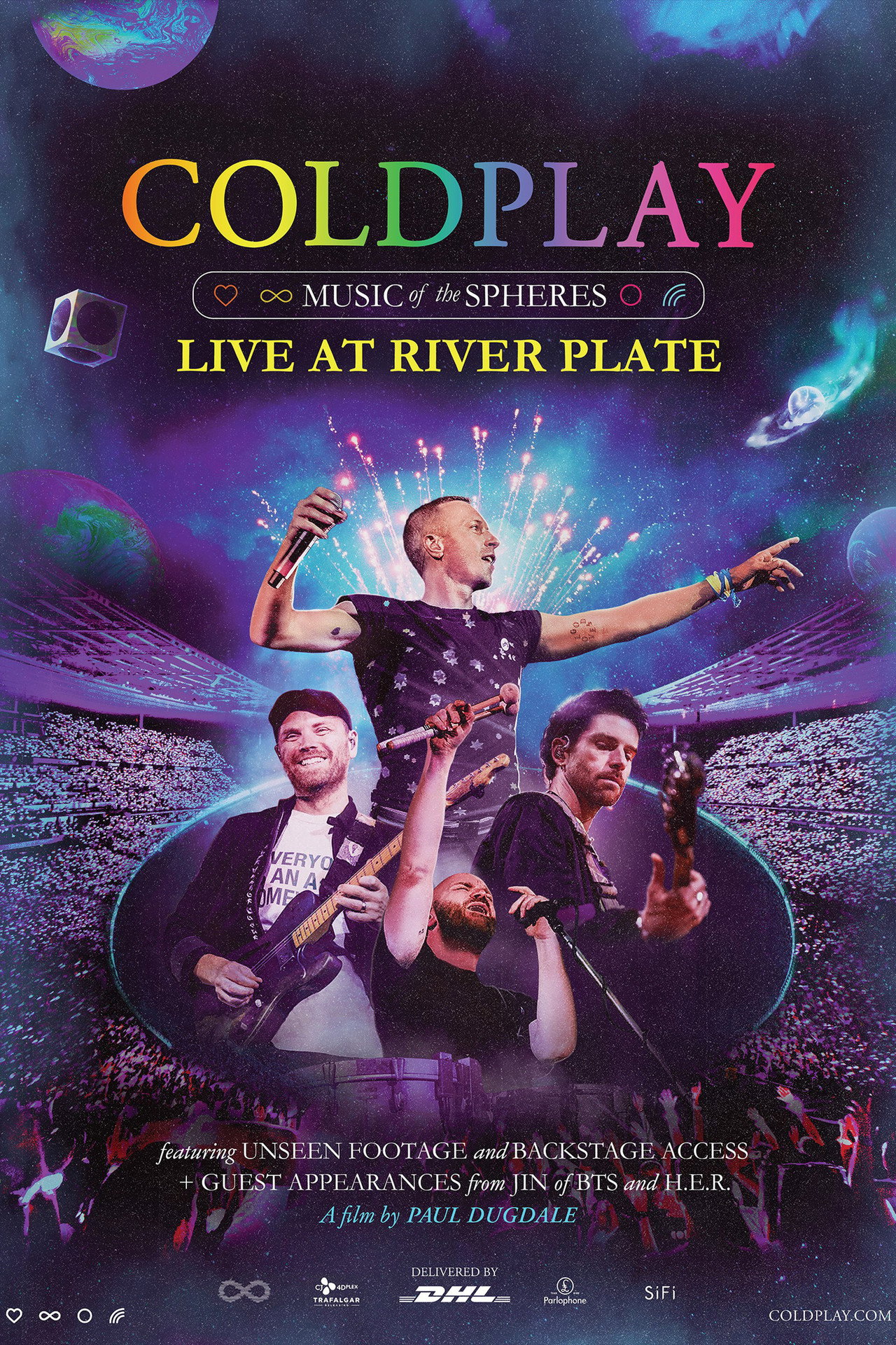 Pôster de Coldplay: Music of the Spheres - Live at River Plate