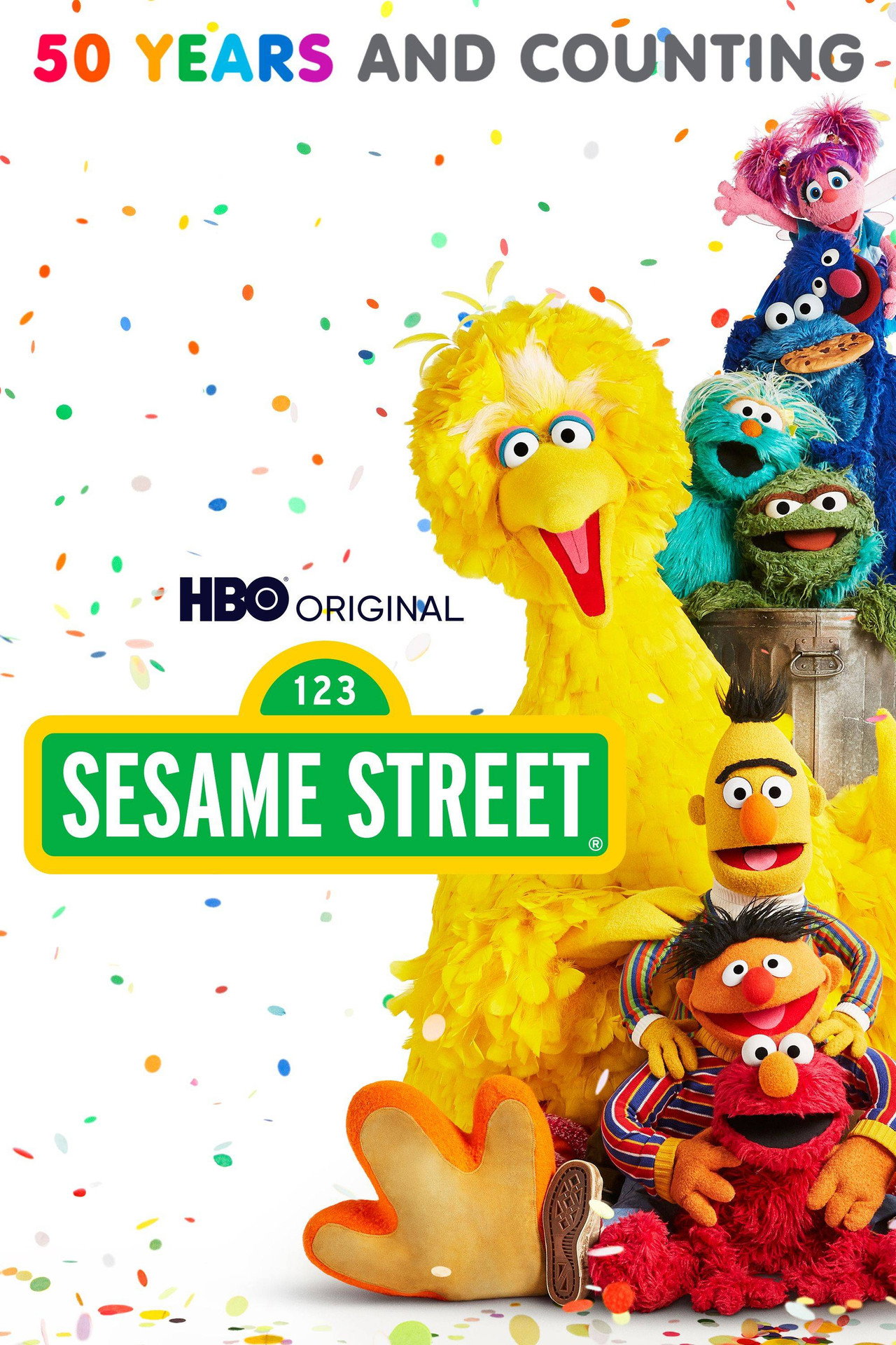 Pôster de Sesame Street's 50th Anniversary Celebration
