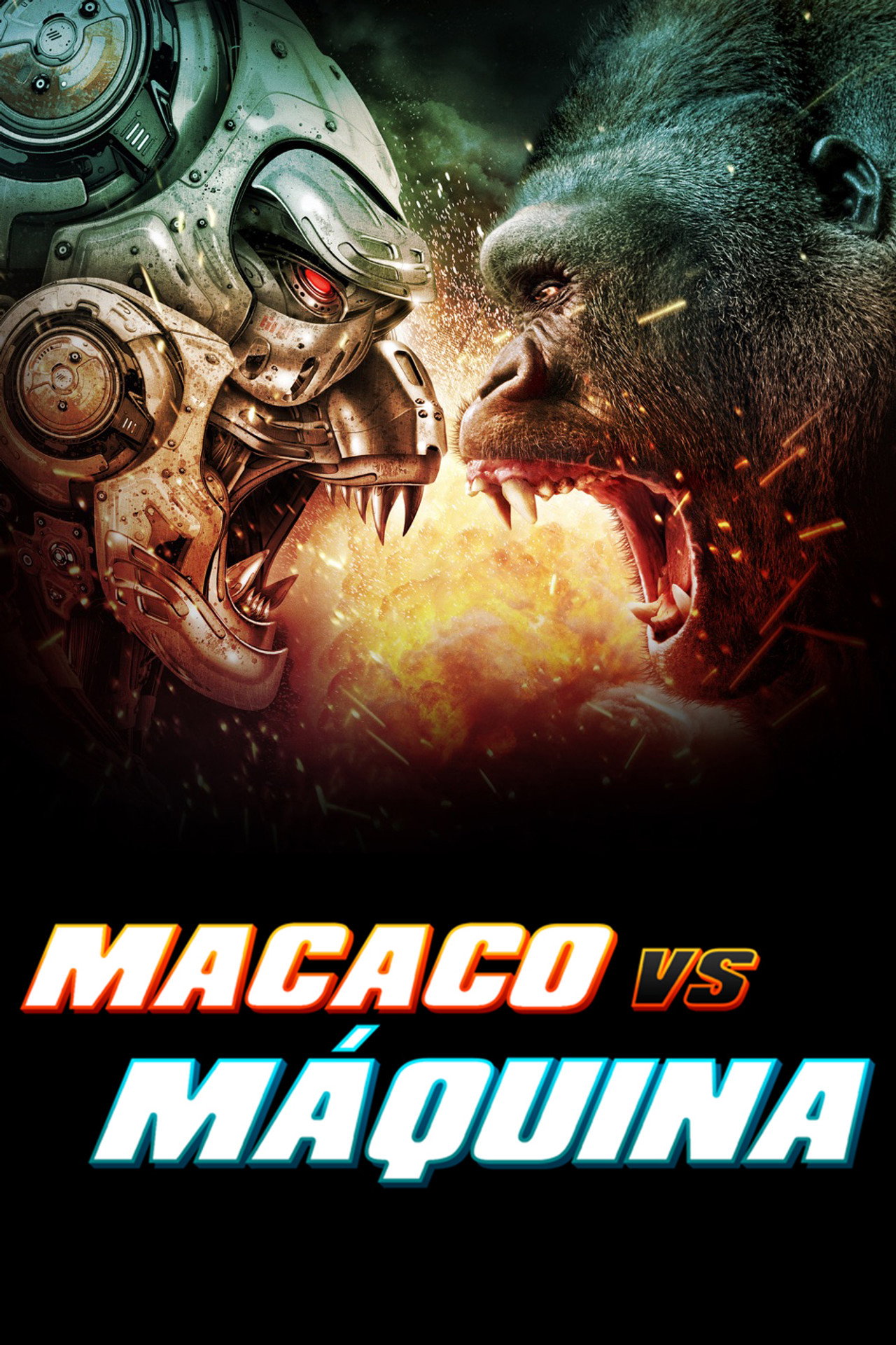 Pôster de Macaco vs. Máquina
