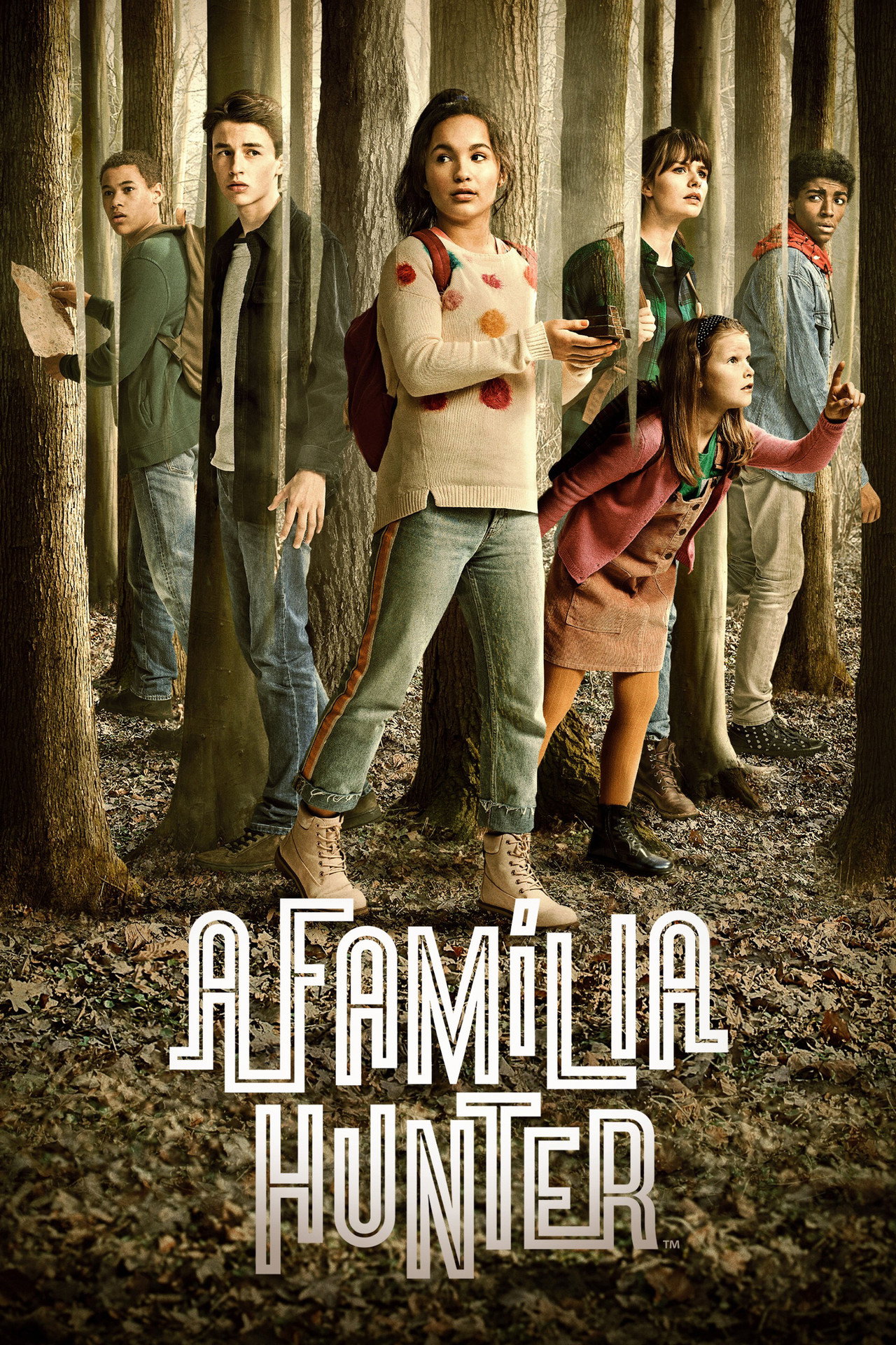 Pôster de A Família Hunter