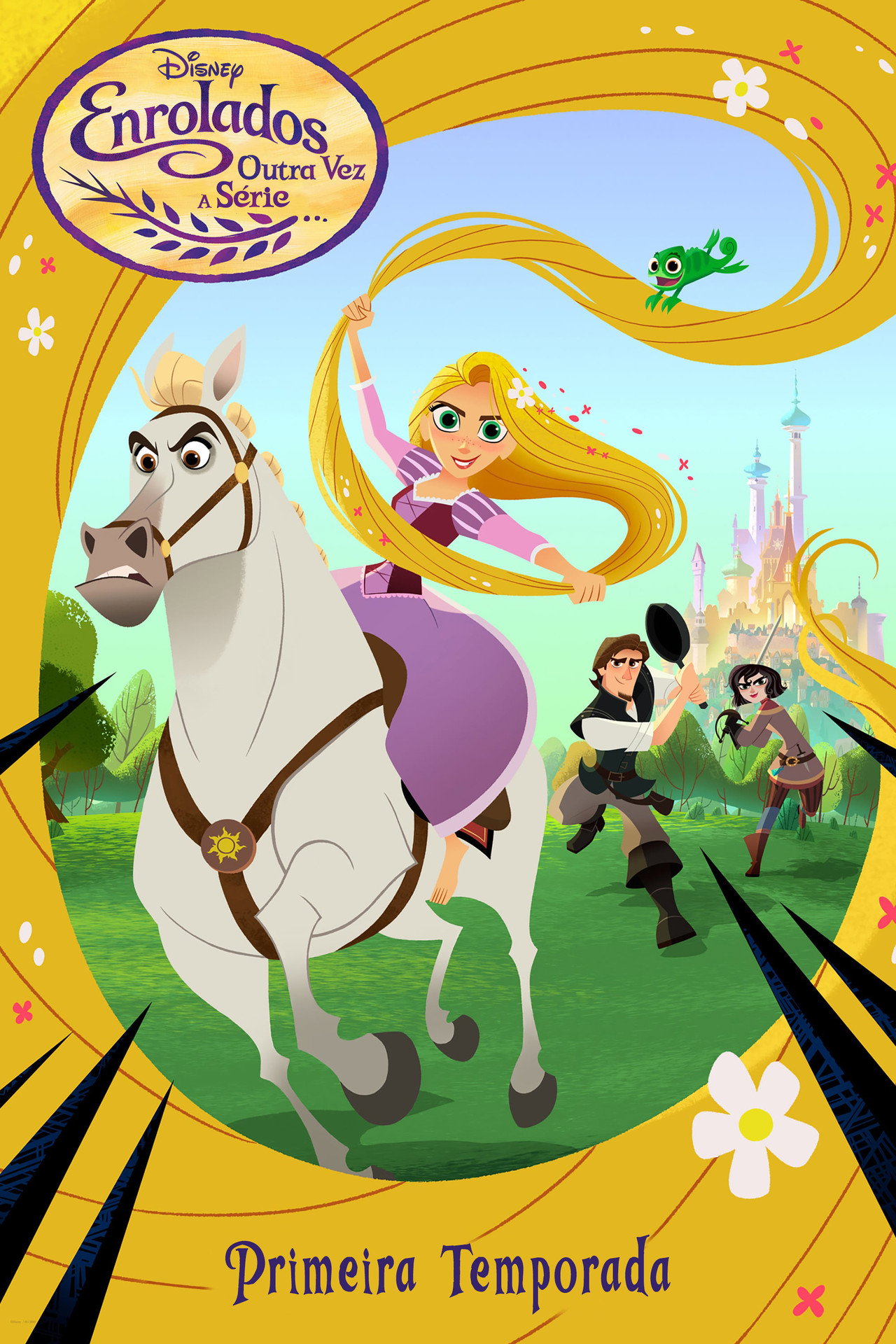 Pôster de As Enroladas Aventuras da Rapunzel