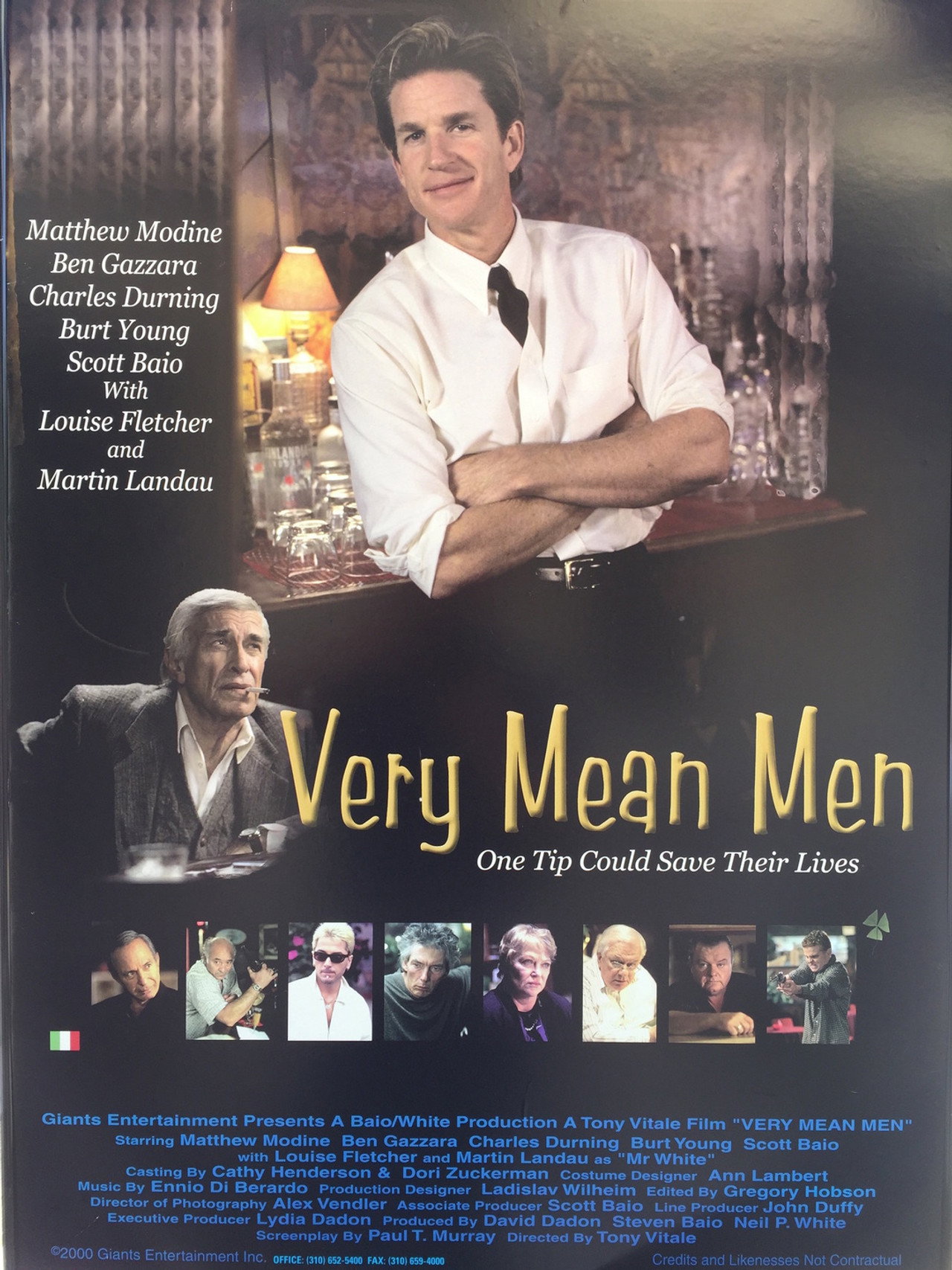 Pôster de Very Mean Men