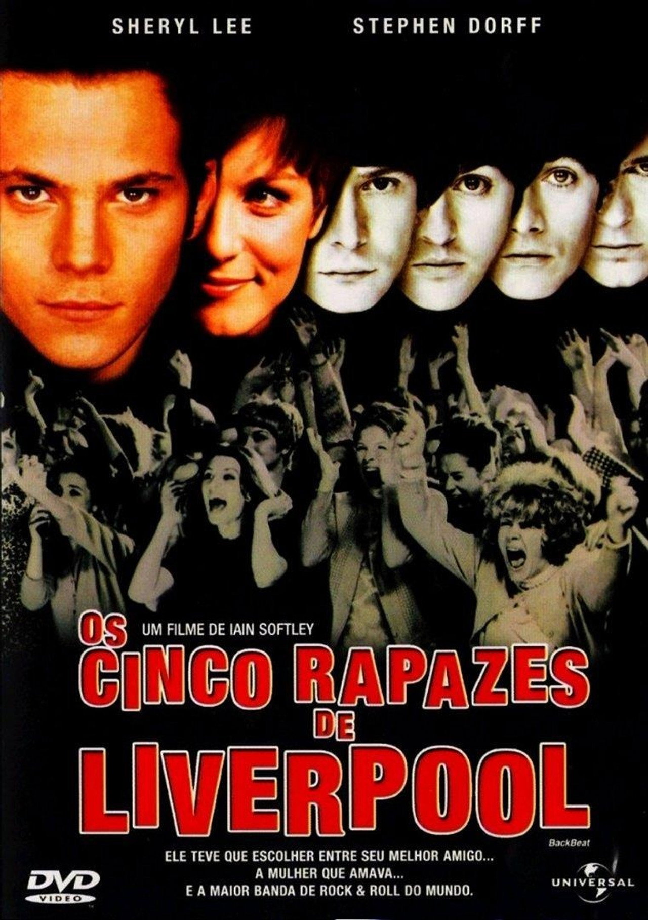 Pôster de Backbeat - Os Cinco Rapazes de Liverpool