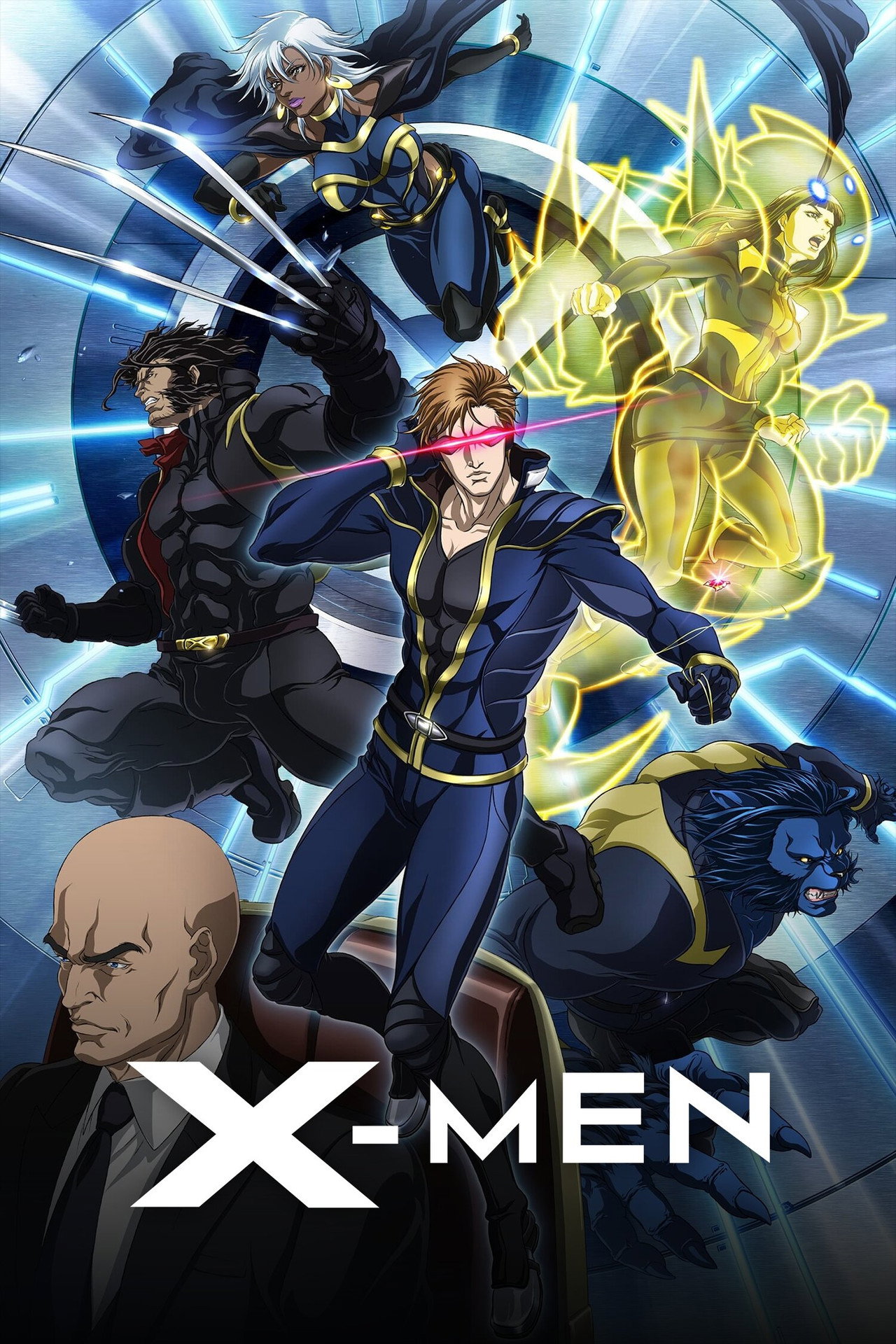 Pôster de Marvel Anime: X-Men