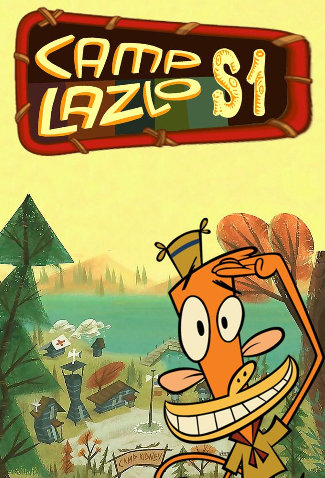 Pôster de O Acampamento de Lazlo