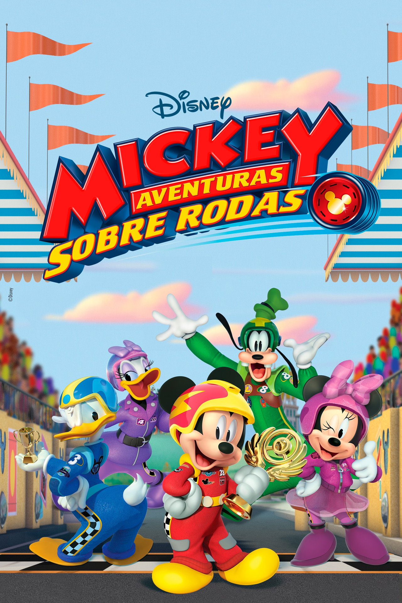 Pôster de Mickey: Aventuras sobre Rodas