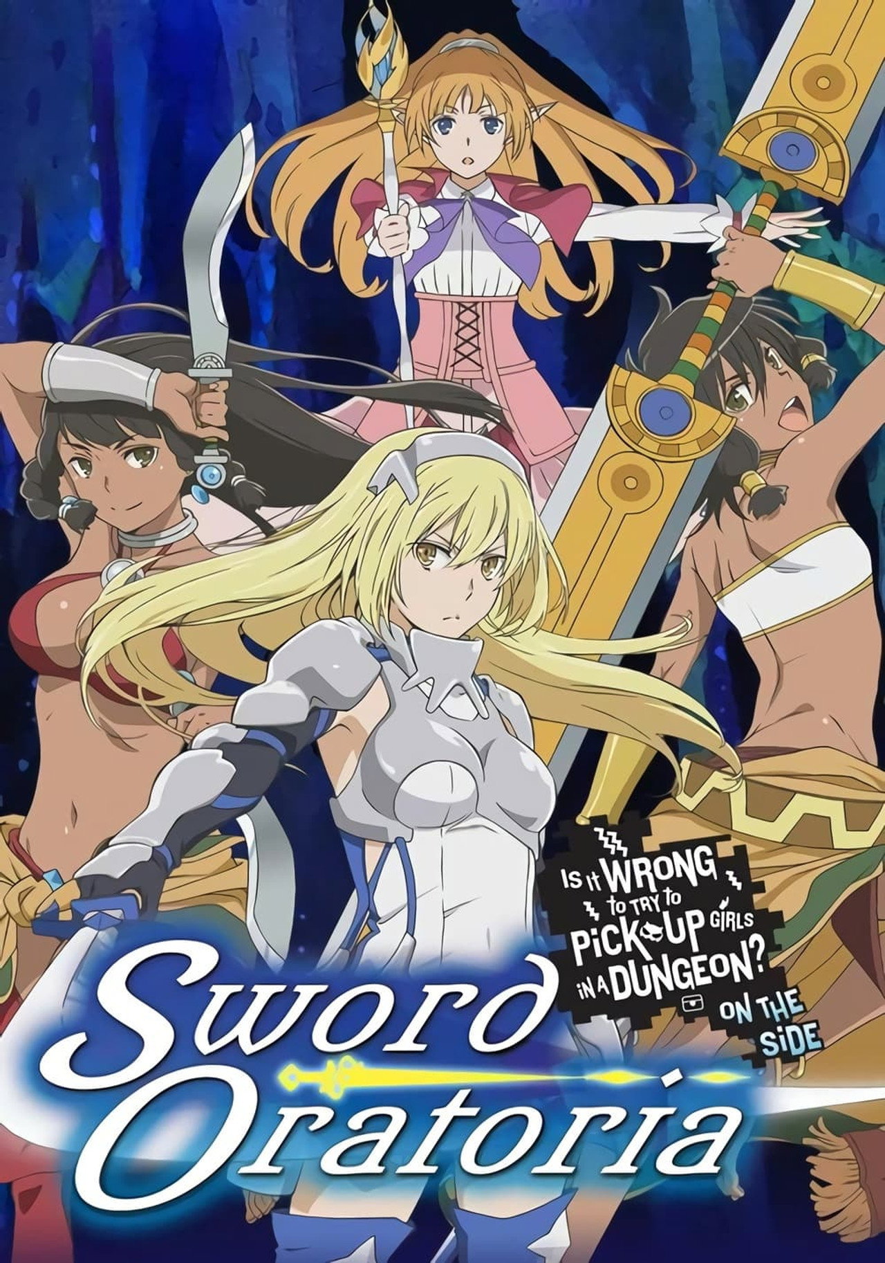 Pôster de Is It Wrong to Try to Pick Up Girls in a Dungeon? On the Side: Sword Oratoria