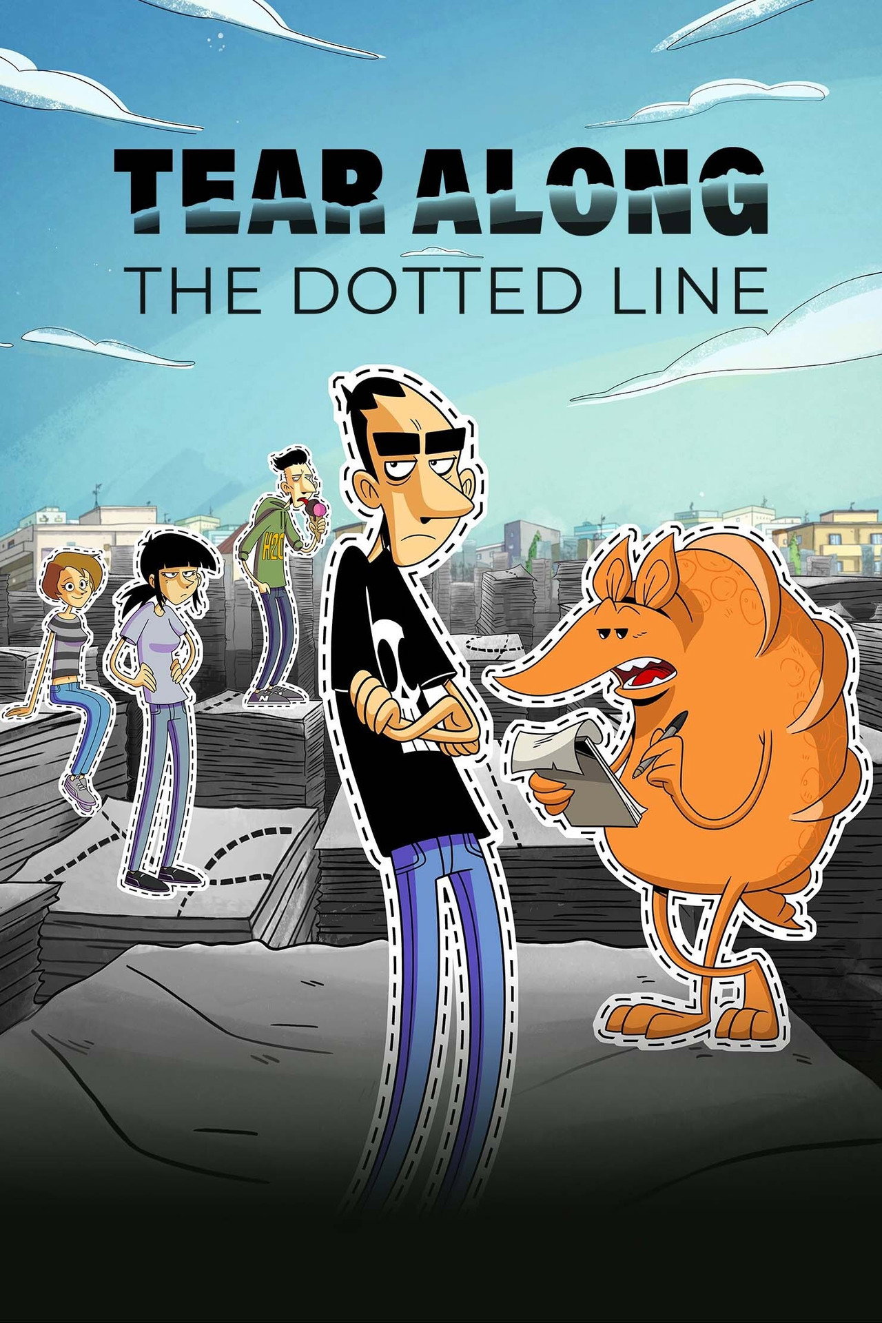 Pôster de Tear Along the Dotted Line