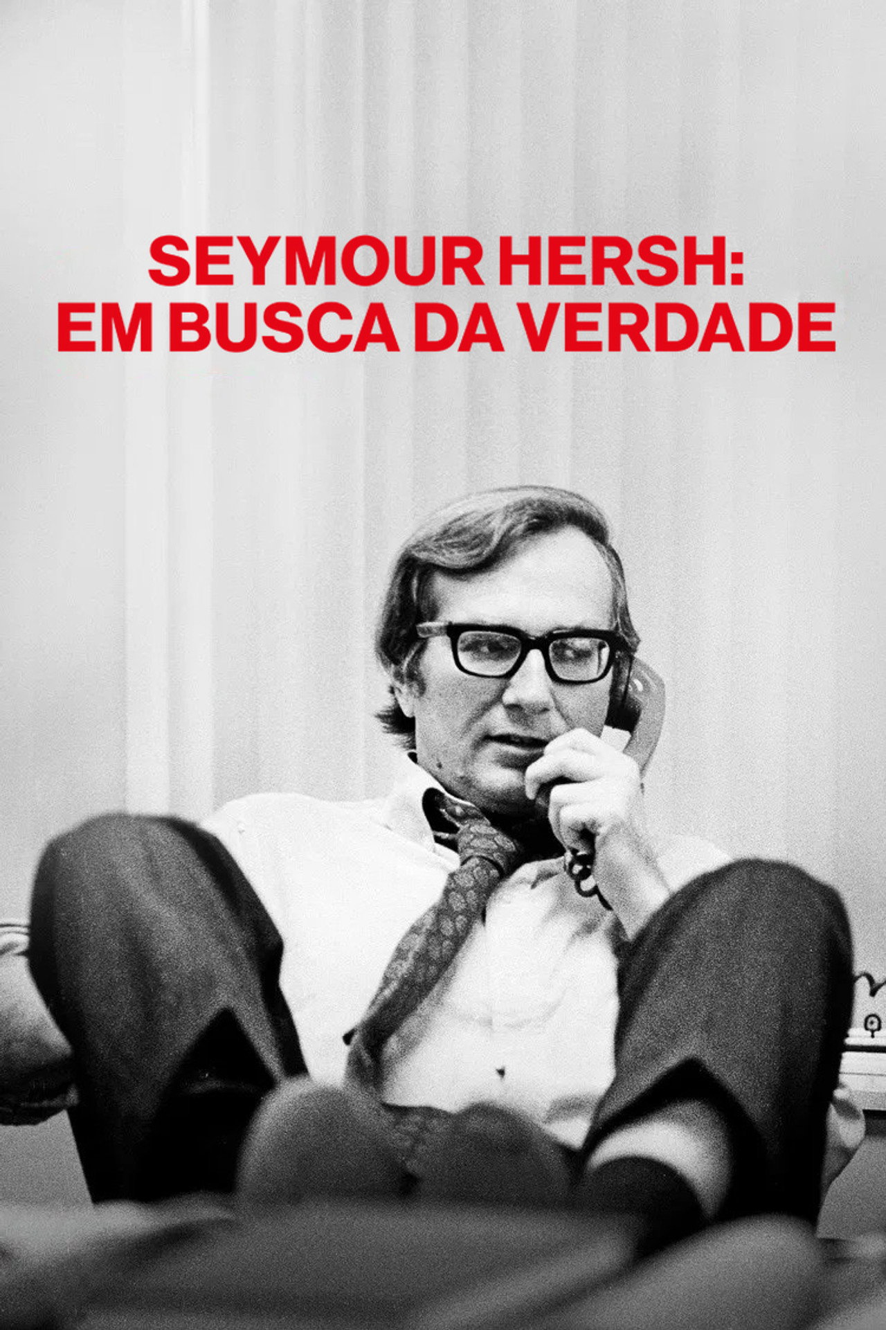 Pôster de Seymour Hersh: Em Busca da Verdade