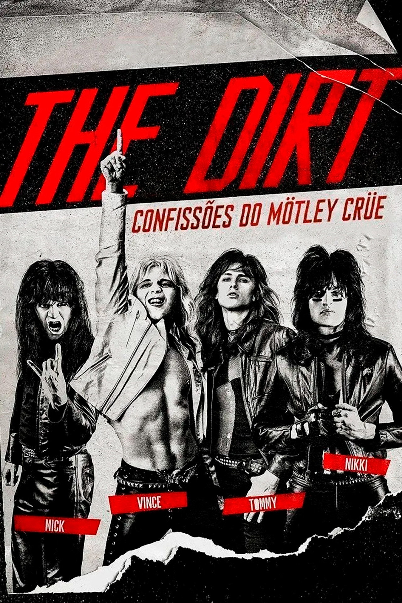 Pôster de The Dirt – Confissões do Mötley Crüe