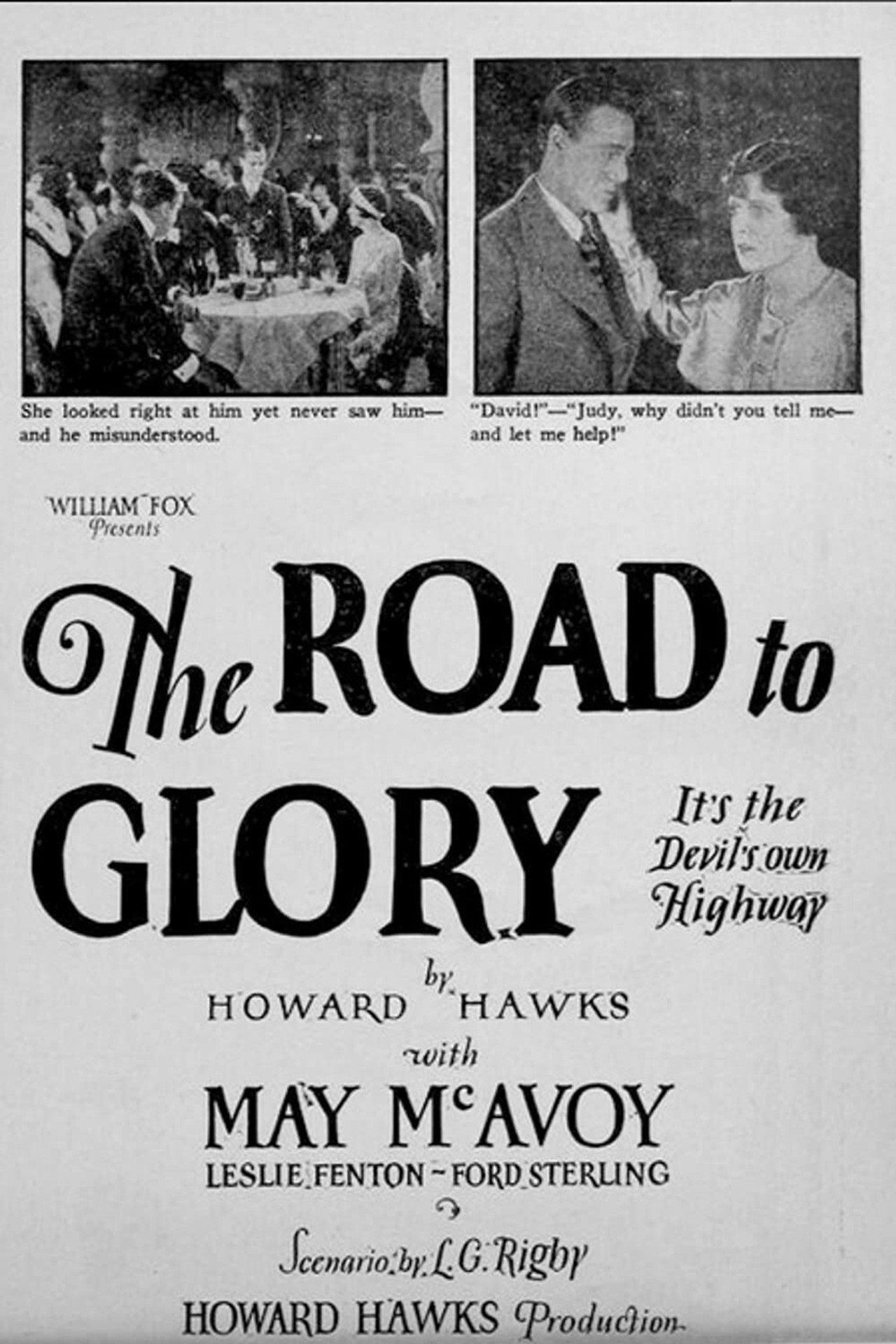 Pôster de The Road to Glory