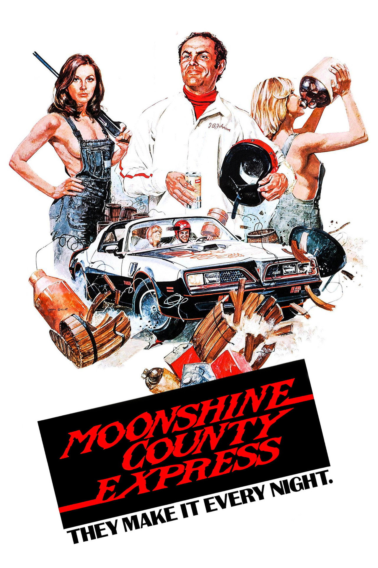Pôster de Moonshine County Express