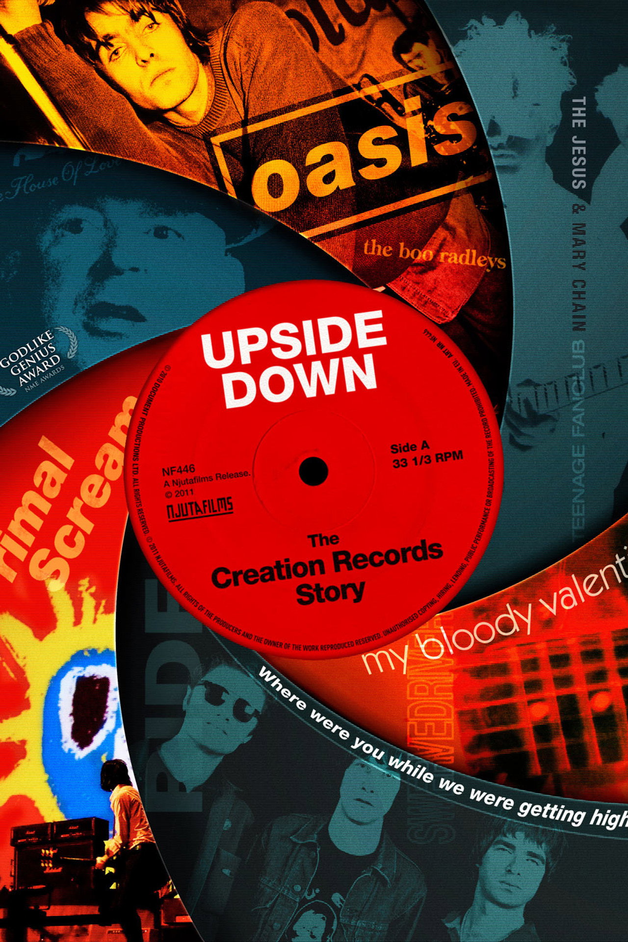Pôster de Upside Down: The Creation Records Story