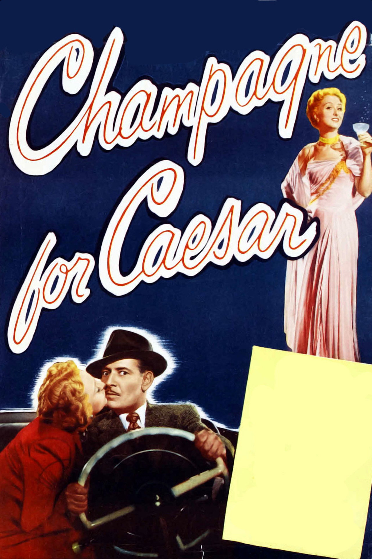 Pôster de Champanhe Para César