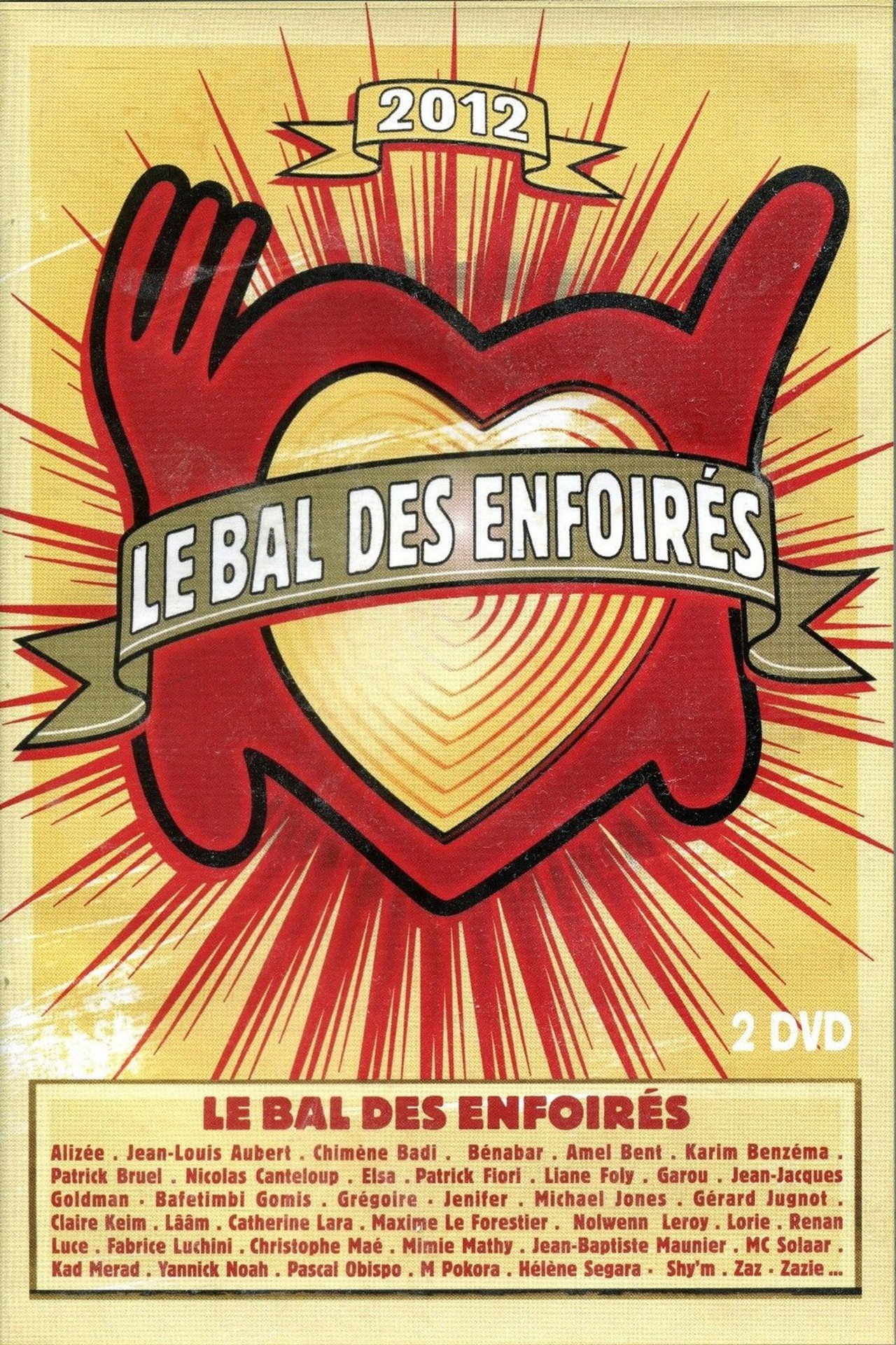 Pôster de Les Enfoirés 2012 - Le Bal des Enfoirés