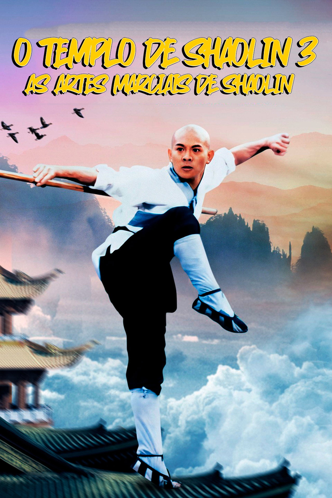 Pôster de O Templo de Shaolin 3: As Artes Marciais de Shaolin