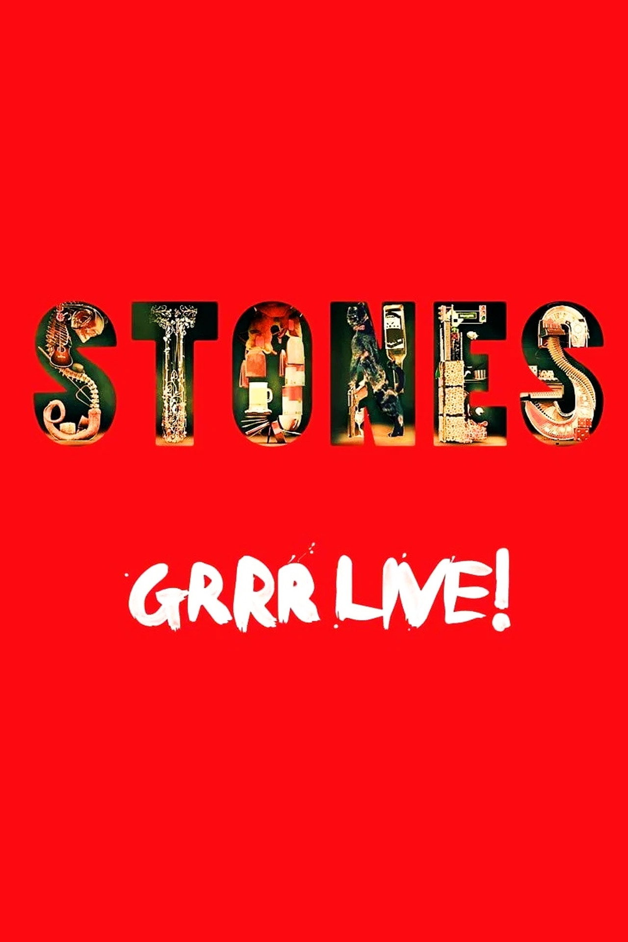 Pôster de The Rolling Stones: Grrr Live!