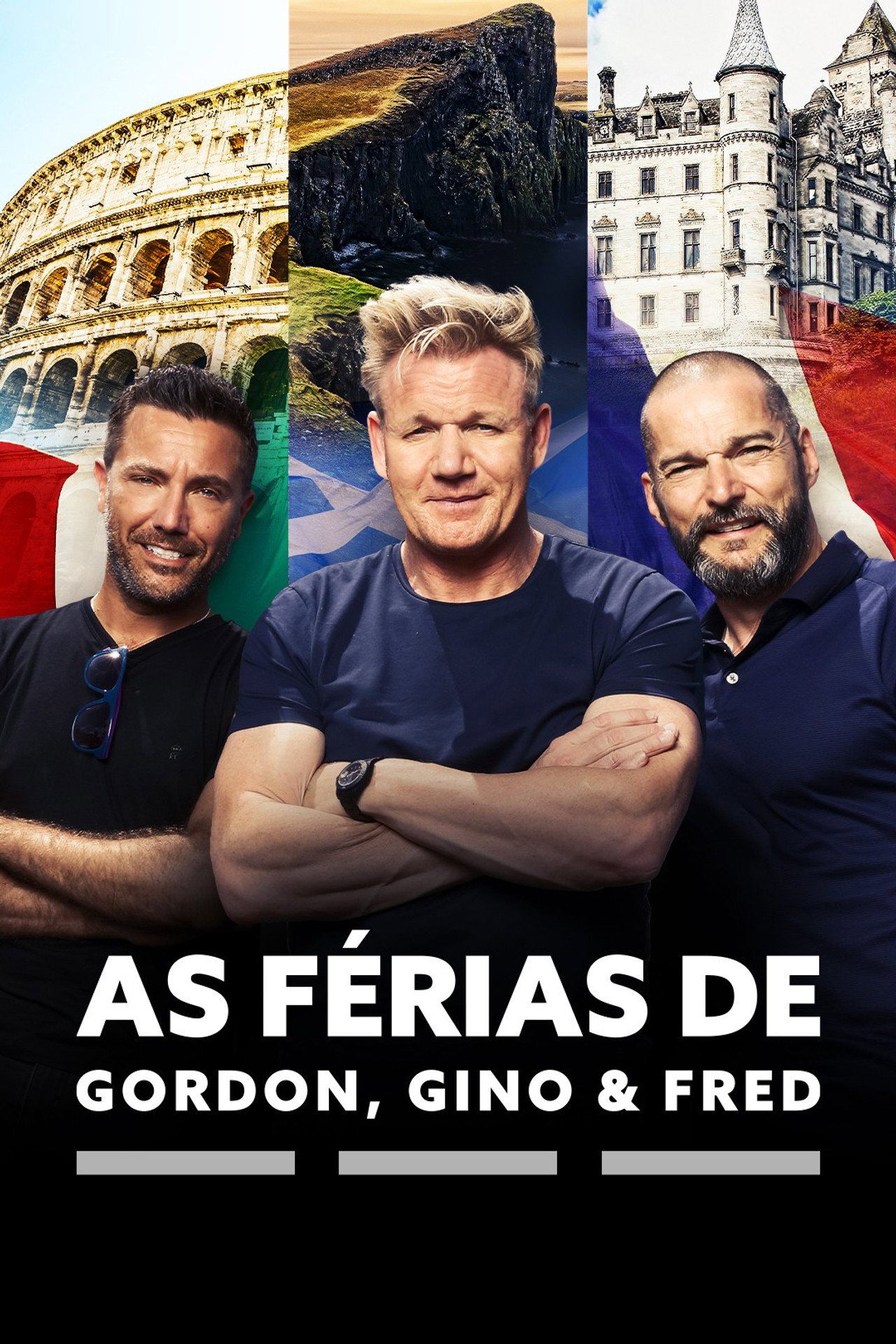 Pôster de As Férias de Gordon, Gino e Fred