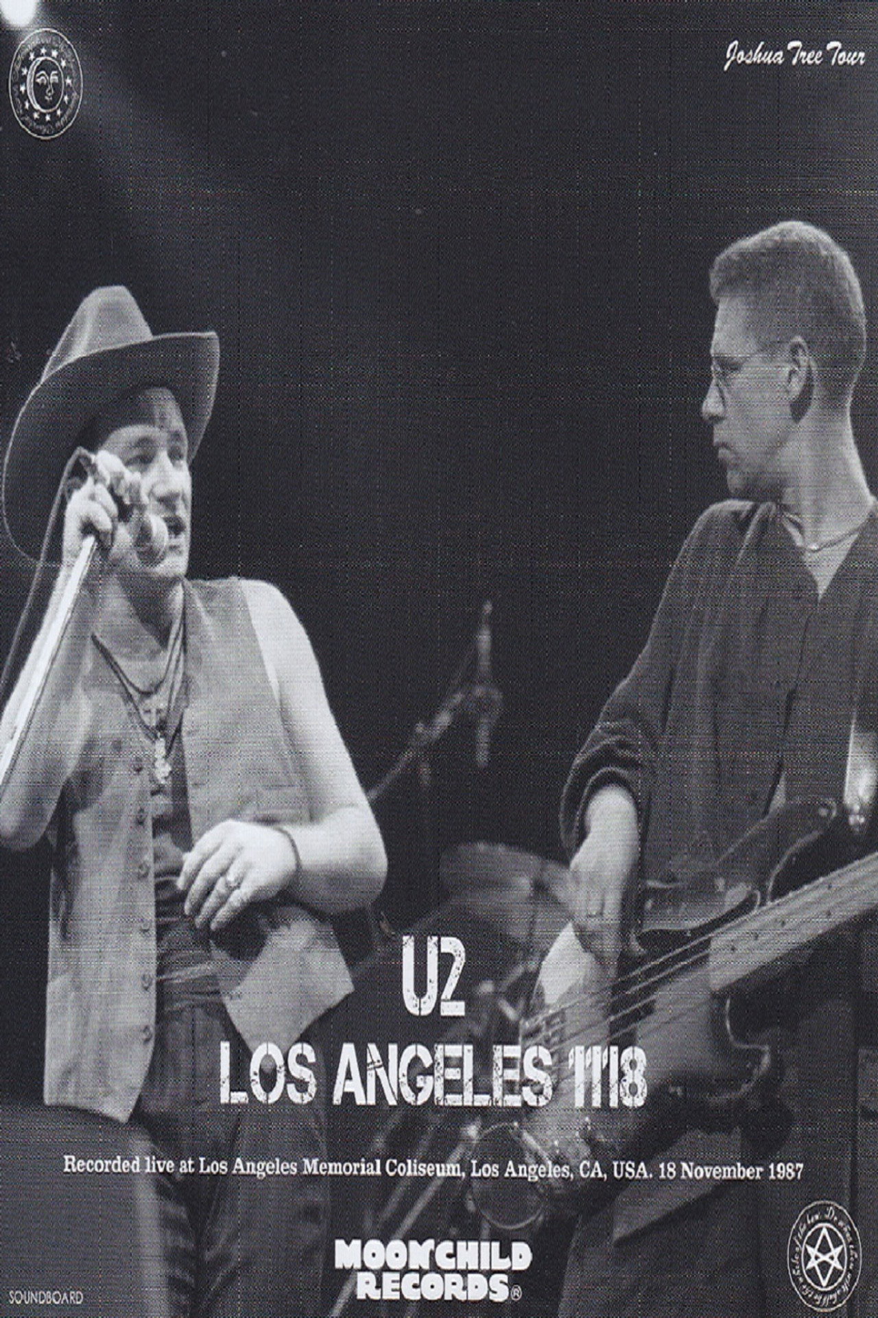 Pôster de U2 - Live from Los Angeles 1987
