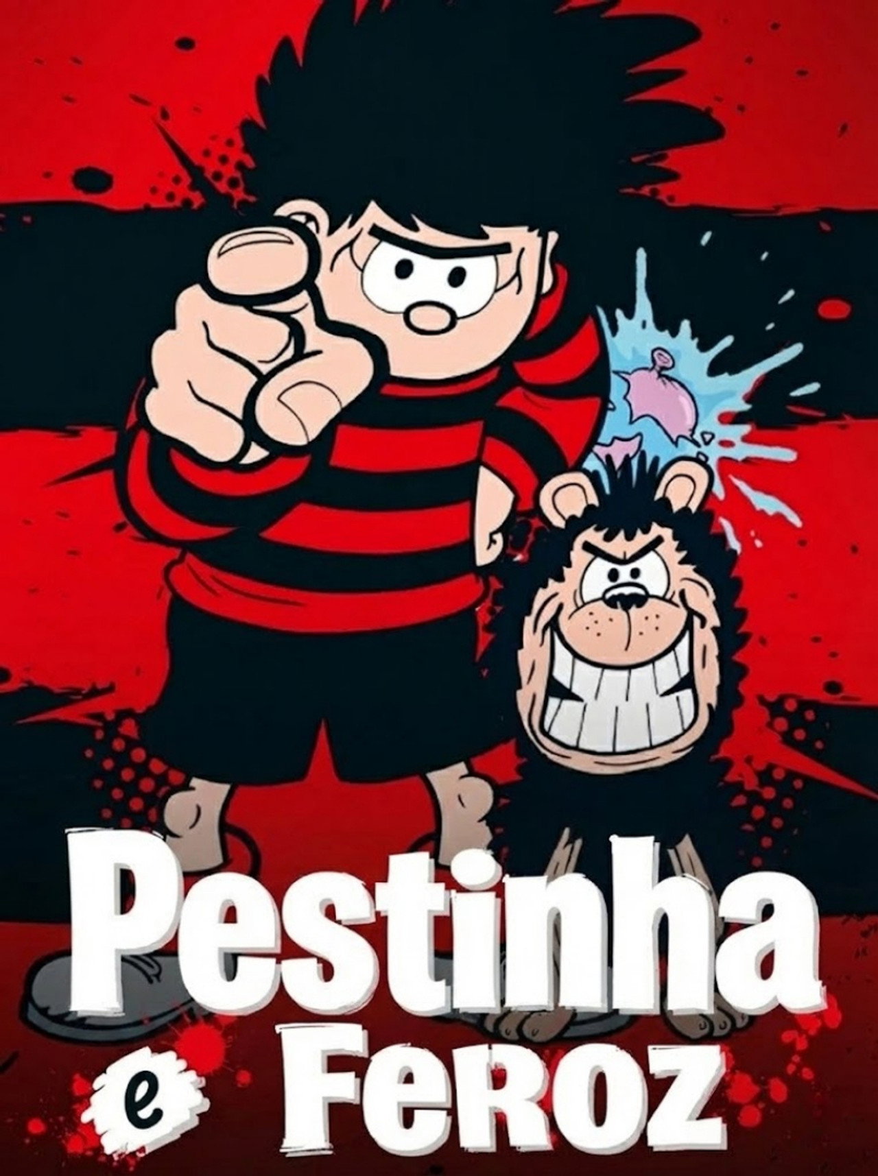 Pôster de Pestinha e Feroz