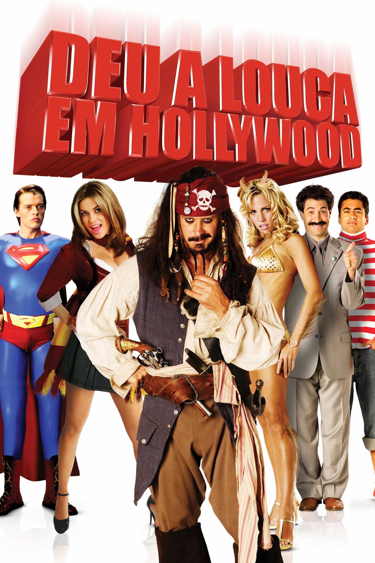 Pôster de Deu a Louca em Hollywood