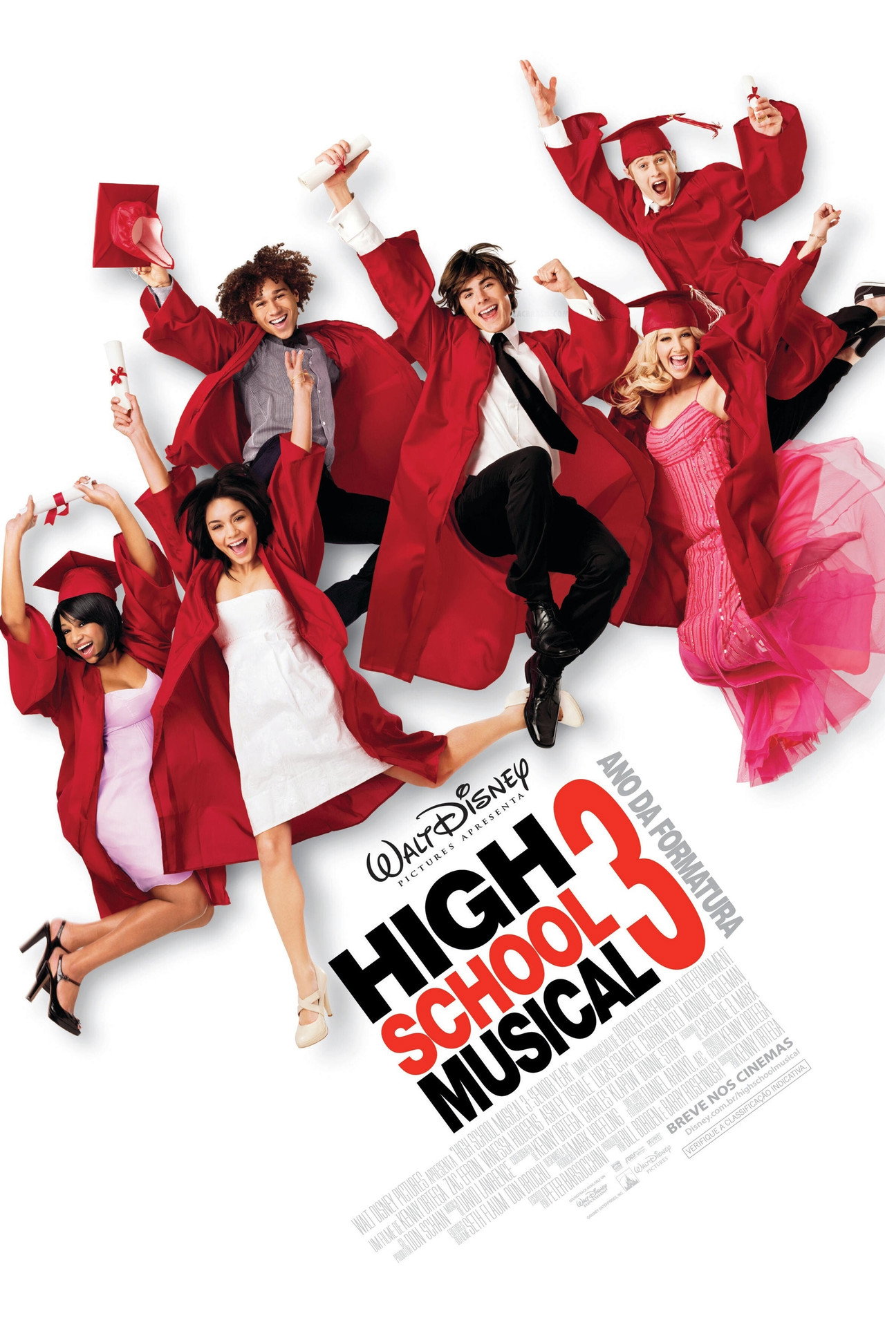 Pôster de High School Musical 3: Ano da Formatura
