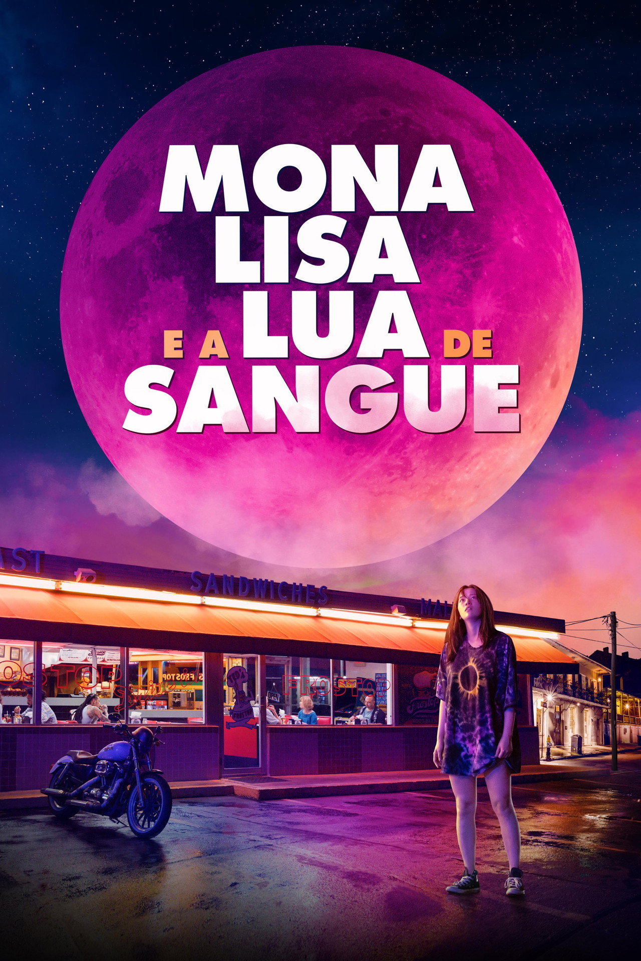 Pôster de Mona Lisa e a Lua de Sangue