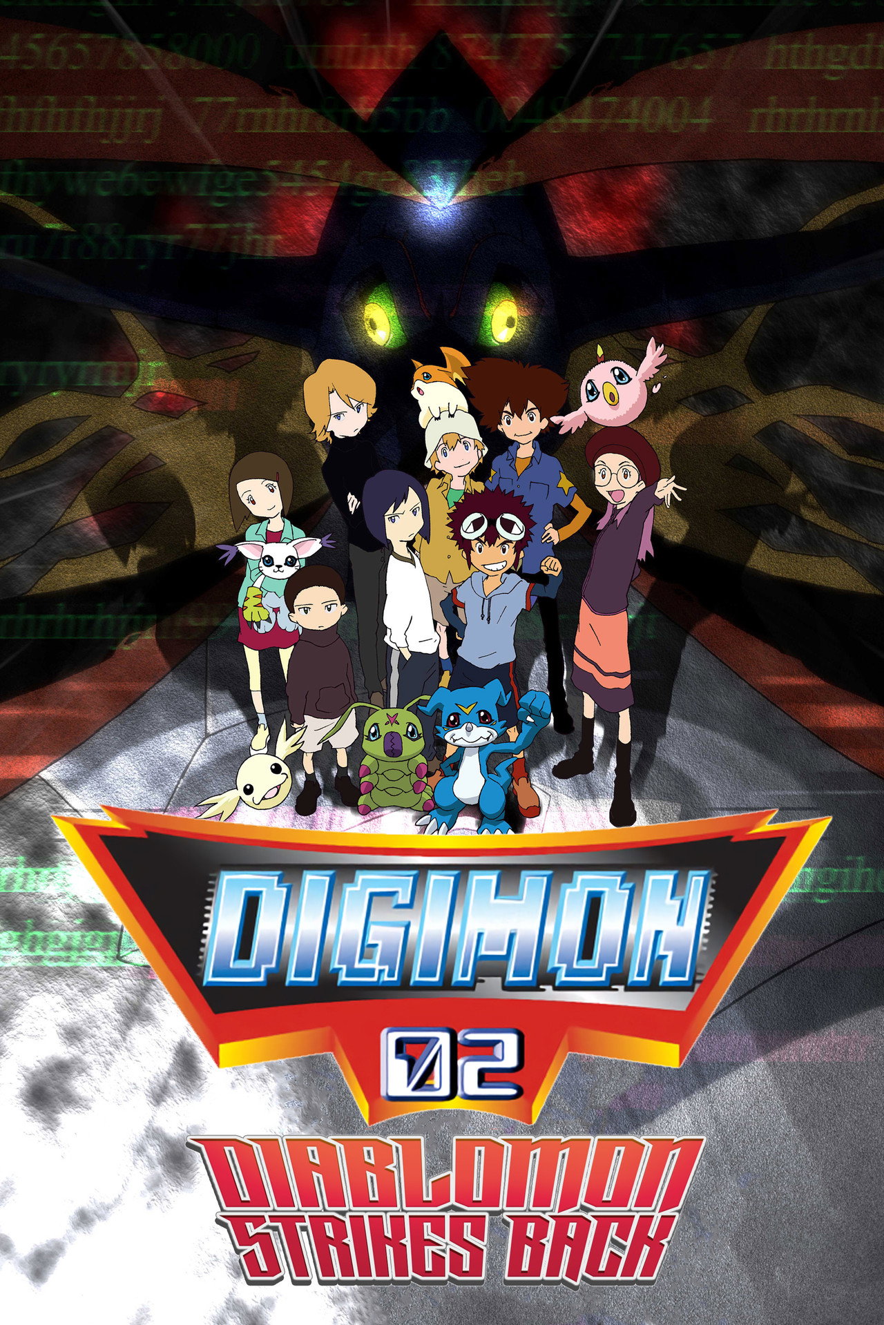 Pôster de Digimon Adventure 02: Revenge of Diaboromon