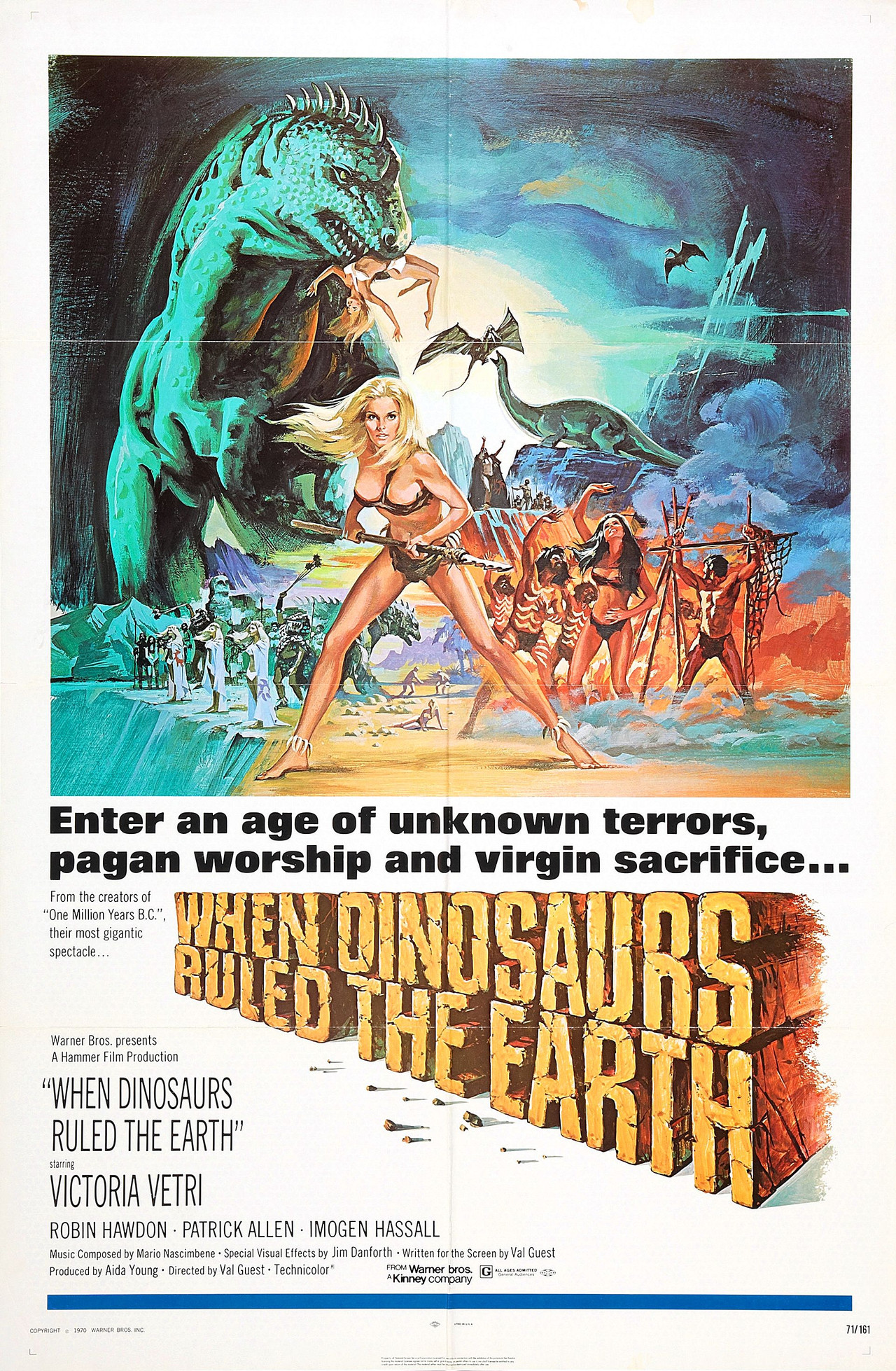 Pôster de Quando os Dinossauros Dominavam a Terra