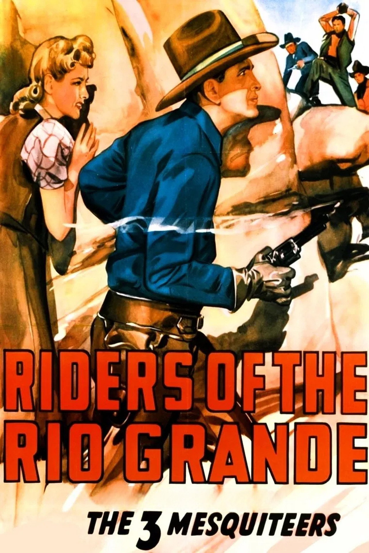 Pôster de Riders of the Rio Grande
