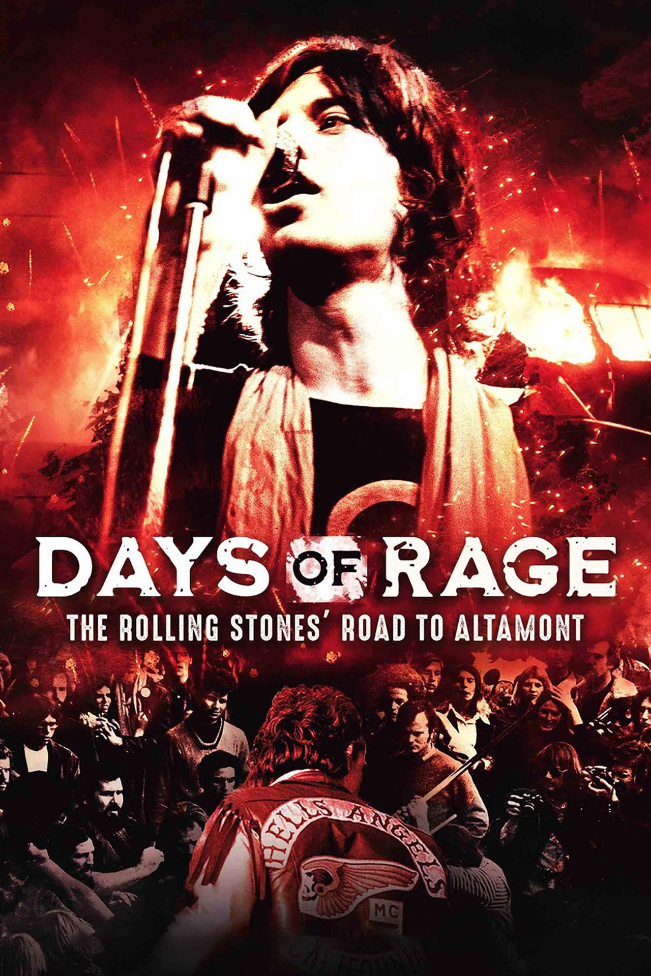 Pôster de Days of Rage: The Rolling Stones' Road to Altamont