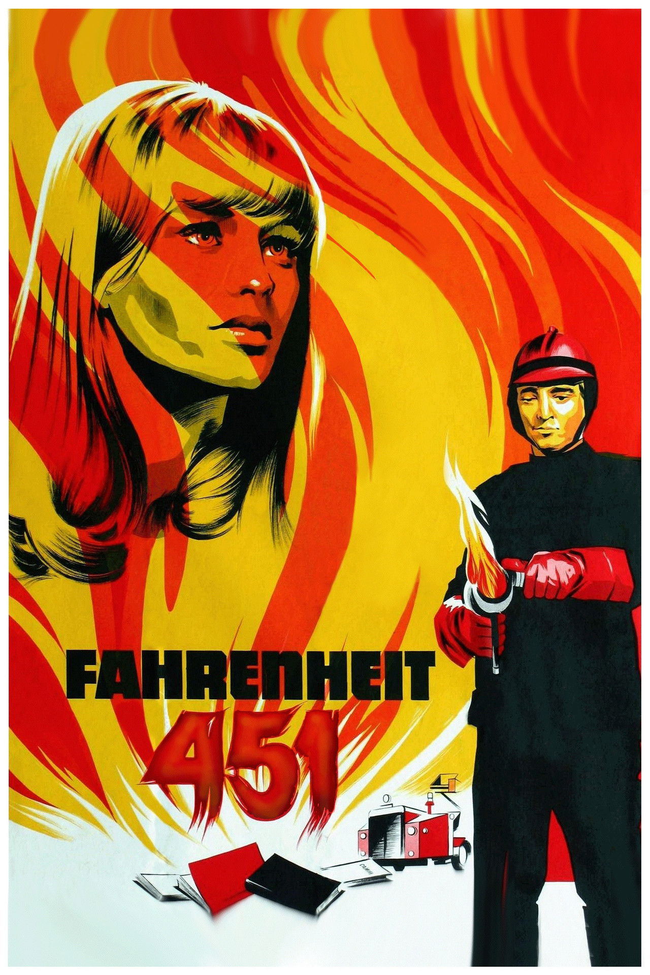 Pôster de Fahrenheit 451