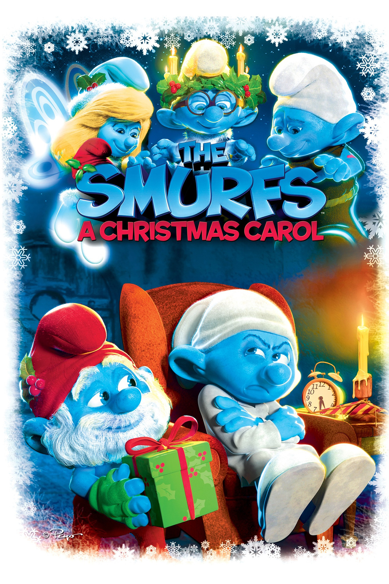 Pôster de The Smurfs: A Christmas Carol
